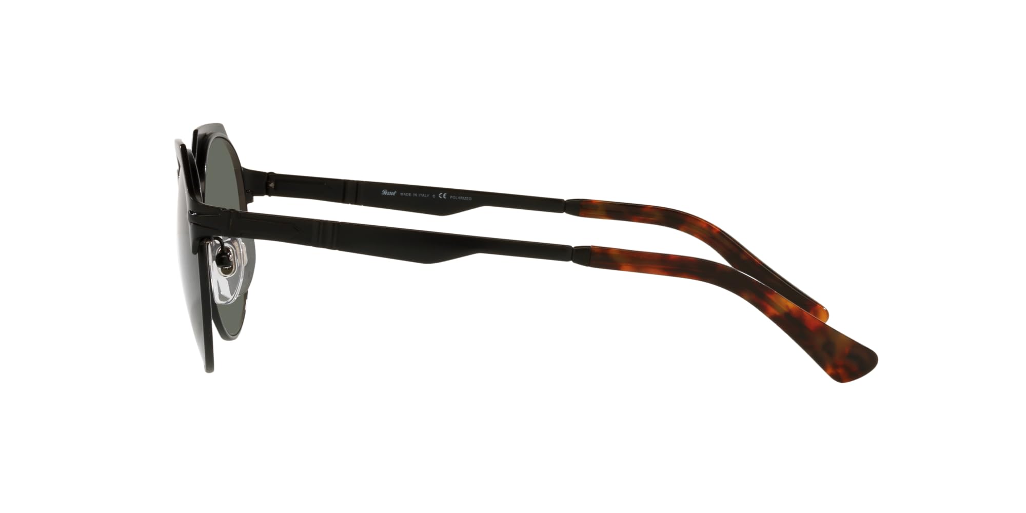 Persol PO2488S Hexagonal Sunglasses for Men & Women - Polarized UV Protection - Classic Retro Style for Driving, Travel & Outdoor Activities