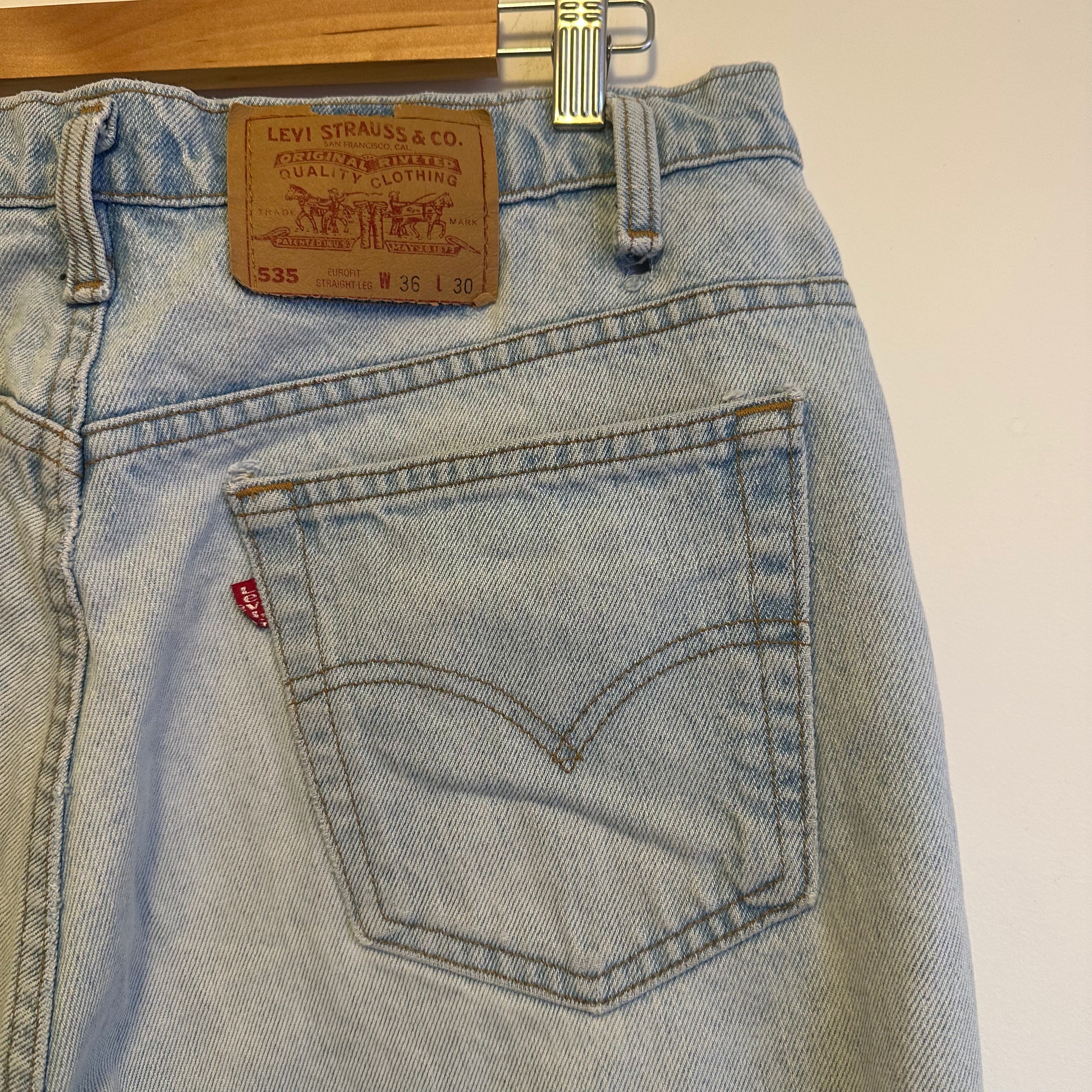 Levi's 501 Original Fit Men's Jeans - 36x30 Waist & Inseam | Classic Denim Pants for Casual Wear & Everyday Style