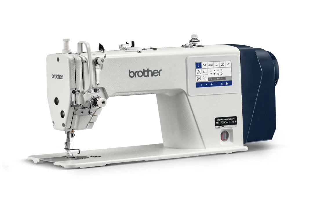 Brother S-7190A Automatic Industrial Sewing Machine - Heavy Duty Commercial Grade for Leather, Canvas & Denim | Perfect for Upholstery, Bag Making & Apparel Manufacturing