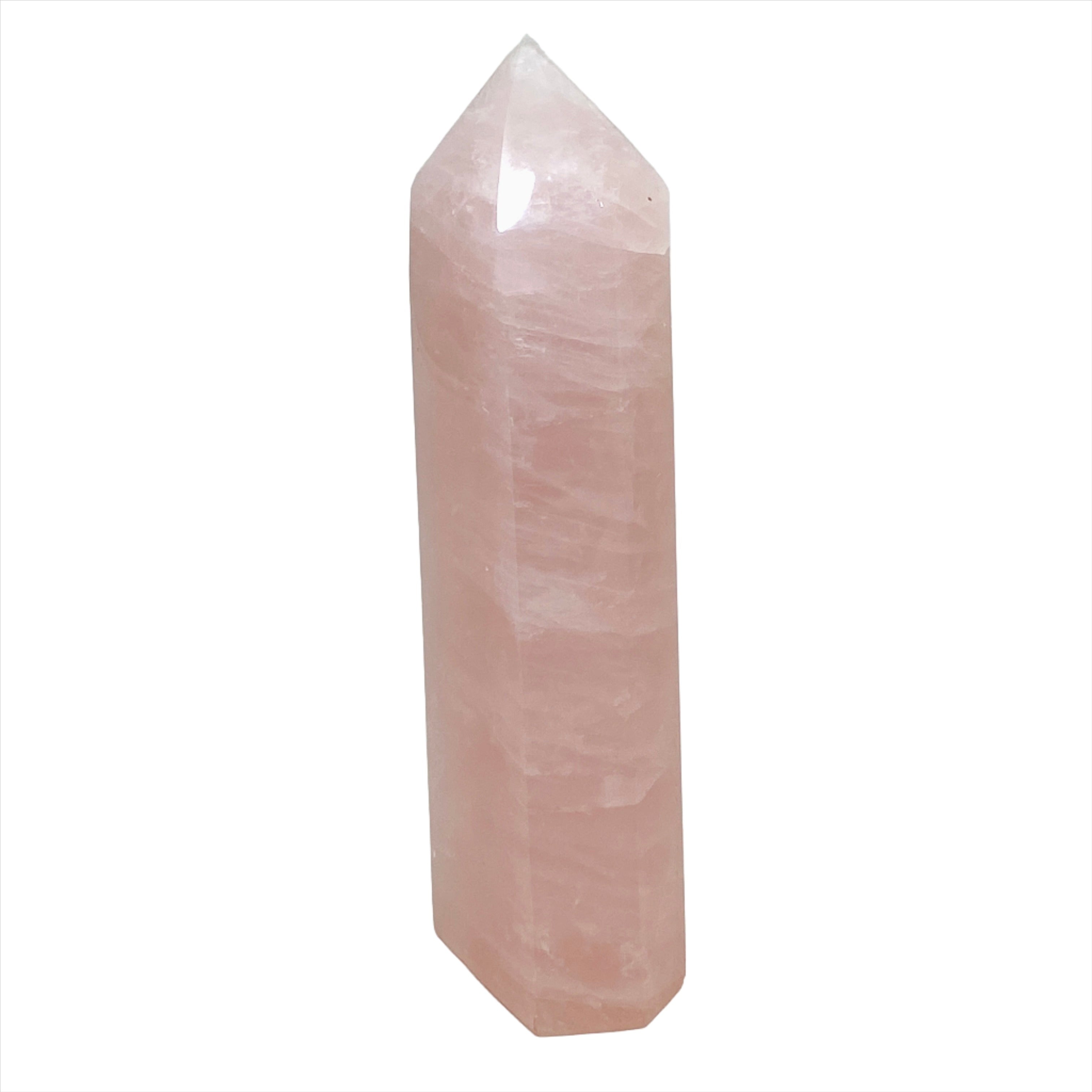 Rose Quartz Generator RQG 06 - Natural Crystal Energy Charger for Home & Office - Perfect for Meditation, Healing, and Positive Energy