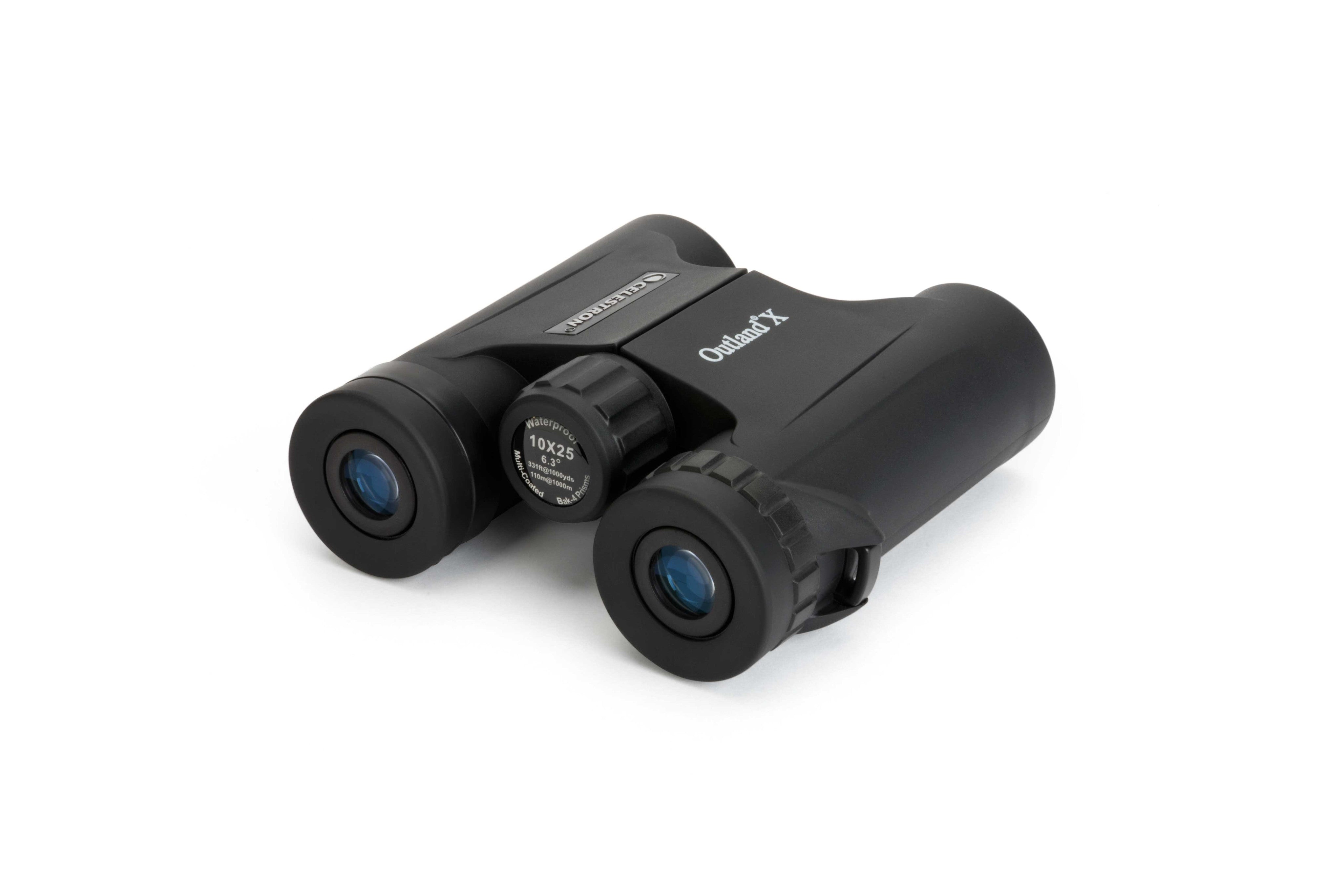 Outland X 10x25mm Compact Roof Prism Binoculars for Bird Watching, Hiking, Travel & Outdoor Adventures - Lightweight & Waterproof