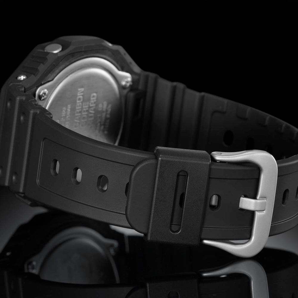 Casio G-Shock GA2100-1A1 'CasiOak' Digital Analog Watch - Rugged Military Style for Outdoor, Sports & Everyday Wear