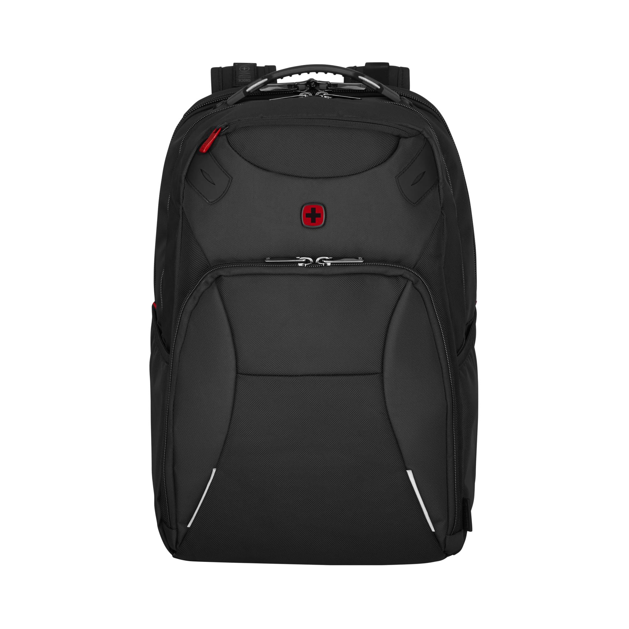 Wenger 17 Inch Cosmic Laptop Backpack for Business & Travel - Durable & Stylish Black Computer Bag for Work, School & Commuting