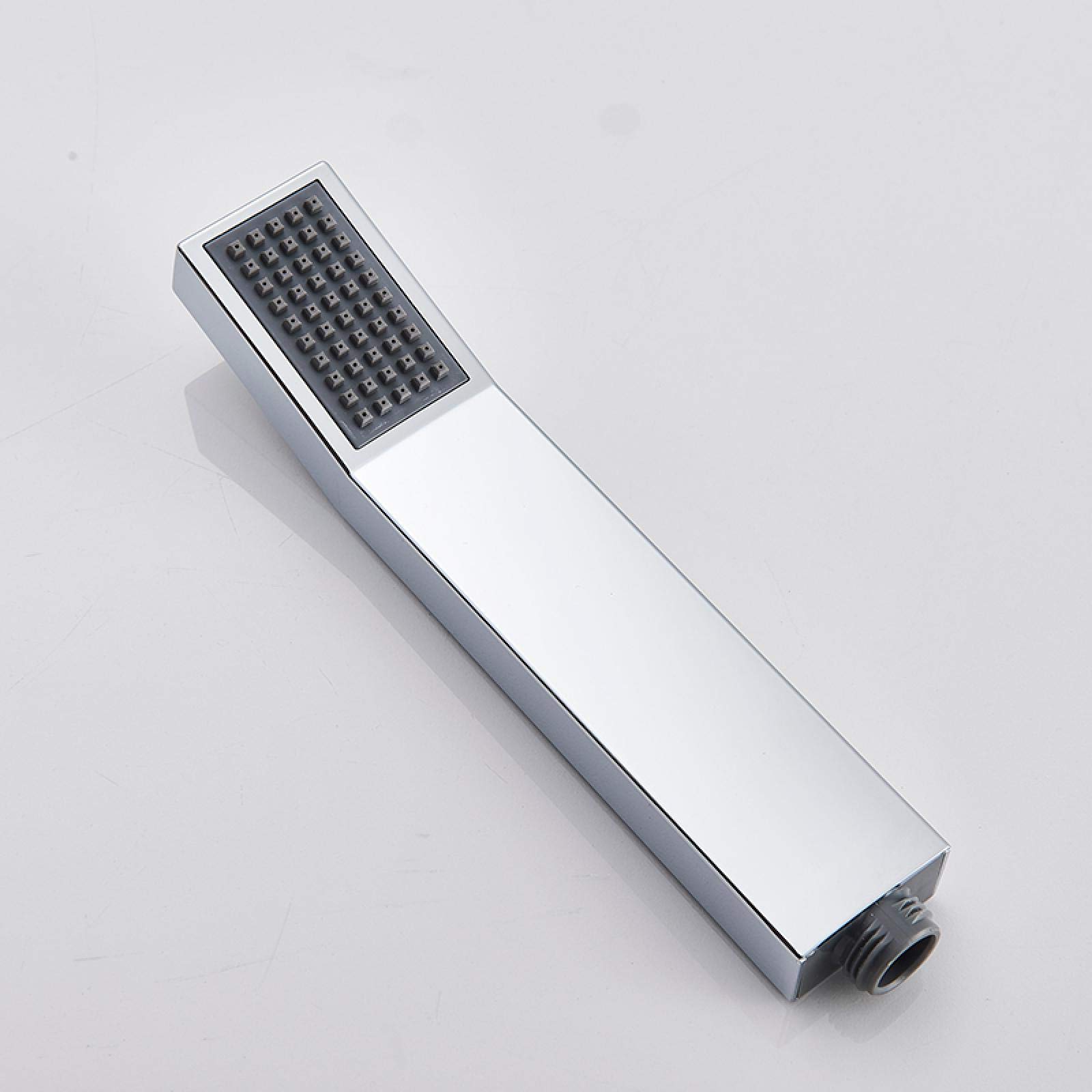 NUGKPRT High Pressure Handheld Shower Head - Water Saving Rainfall Shower Nozzle with Aerator, Black & Chrome Finish - Perfect for Bathroom, Spa-Like Experience at Home, Ideal for Low Water Pressure Areas