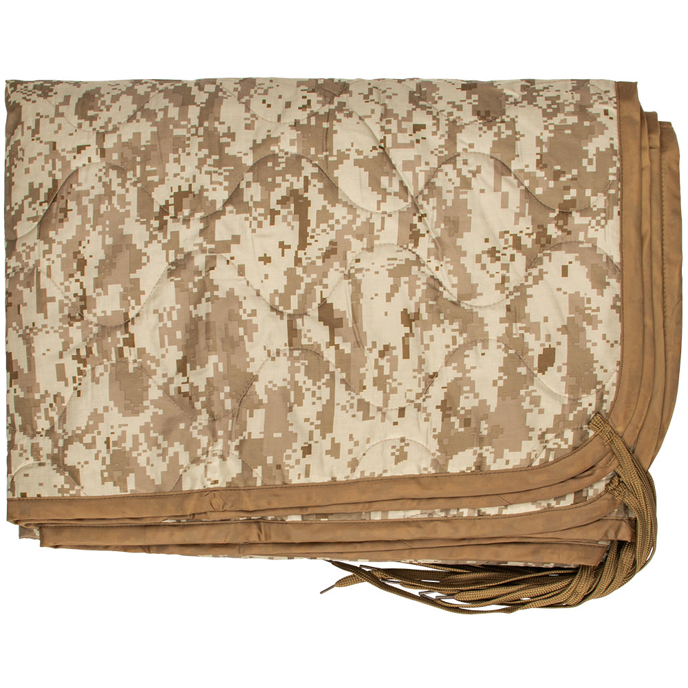 Lightweight & Water-Resistant Poncho Liner Blanket - Perfect for Camping, Hiking, and Outdoor Adventures | Compact & Portable Emergency Blanket for Travel, Survival Kits, and Military Use