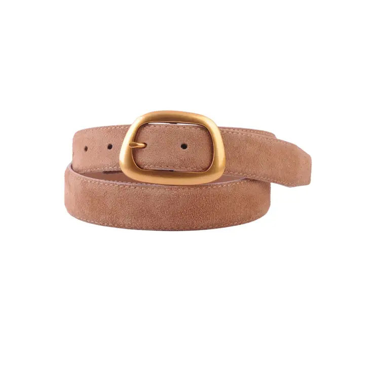 Stylish Suede Belt with Asymmetrical Buckle for Women & Men | Fashion Accessory for Jeans, Dresses & Casual Outfits | Free Shipping