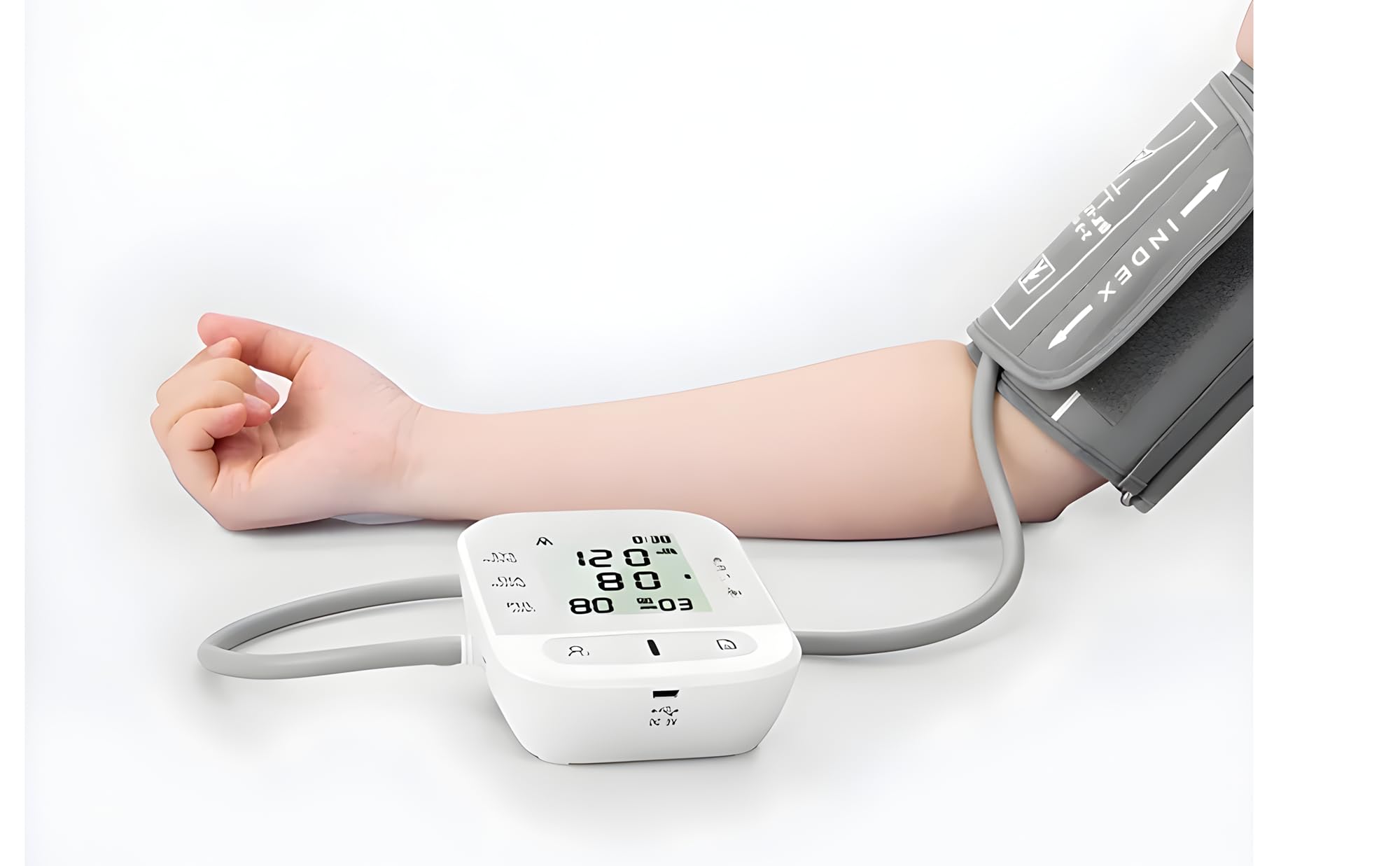 Accurate Upper Arm Blood Pressure Monitor with XL Cuffs (8.6