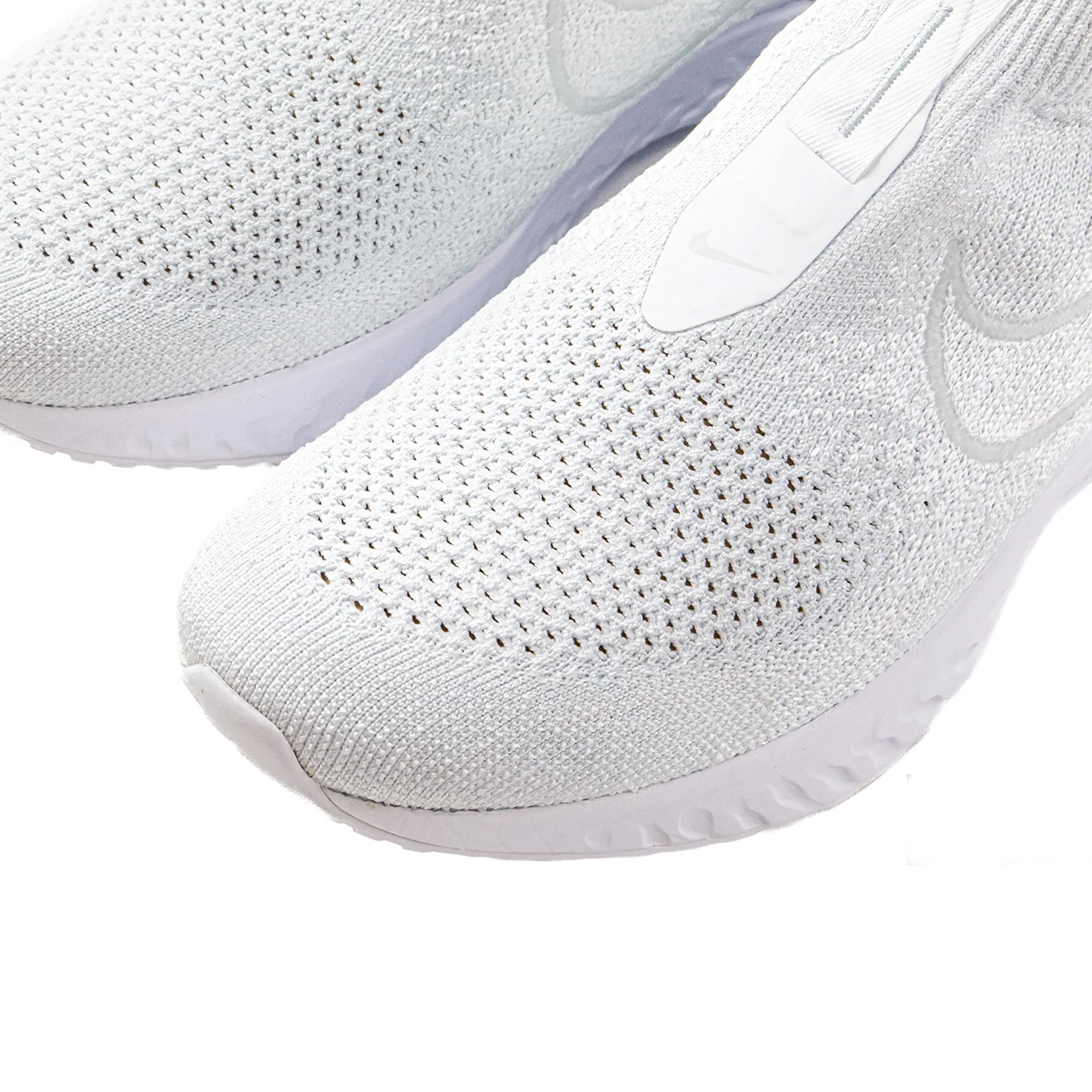 Epic Phantom React Flyknit Running Shoes for Women - White Pure Platinum (2019) | Lightweight & Comfortable for Jogging, Gym Workouts & Daily Wear