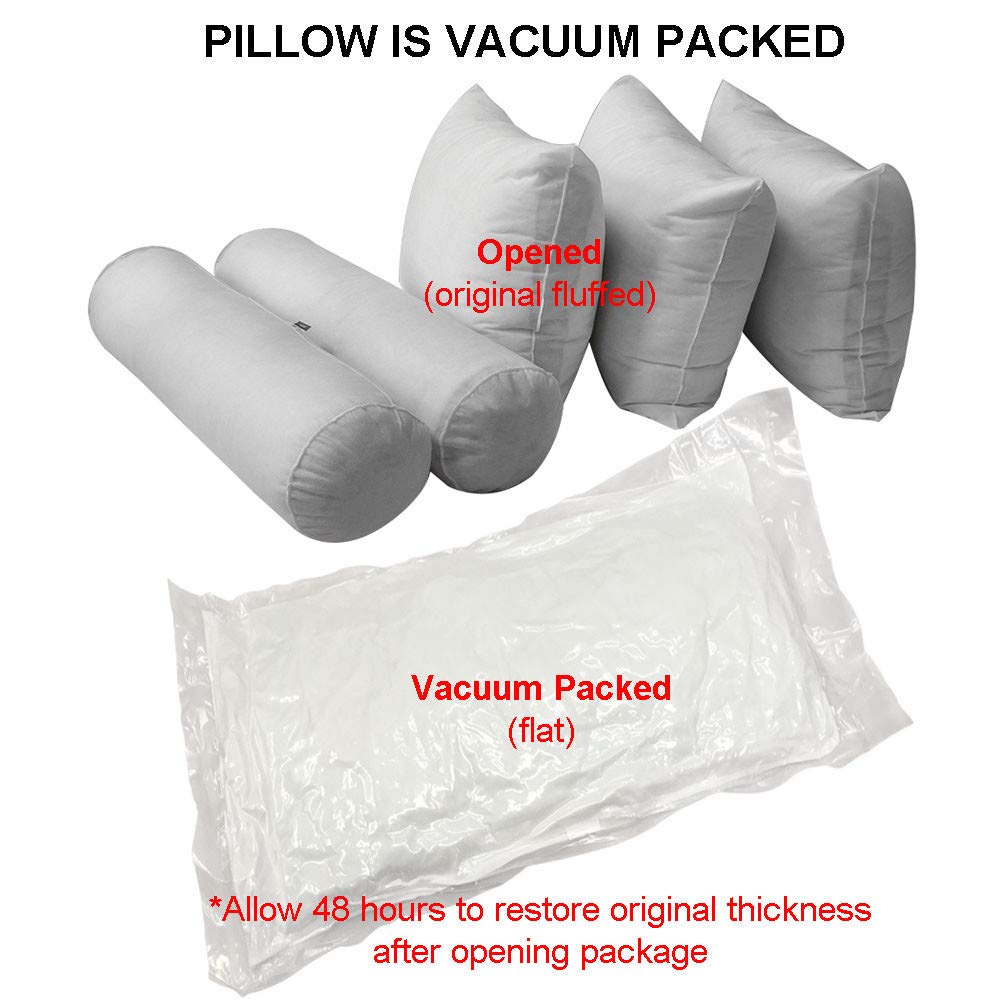 **Crib Size Bolster & Back Rest Pillow Cushion with Fiberfill Insert - Style 3 | Support for Babies & Toddlers | Perfect for Nursery, Playtime & Lounging**
