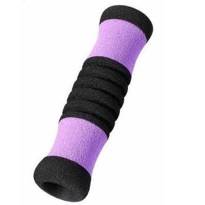 SkyMed Cane Replacement Offset Hand Grip - Purple & Black (Ergonomic Support for Walking Sticks, Canes & Mobility Aids) - Ideal for Seniors, Injury Recovery & Daily Mobility Assistance