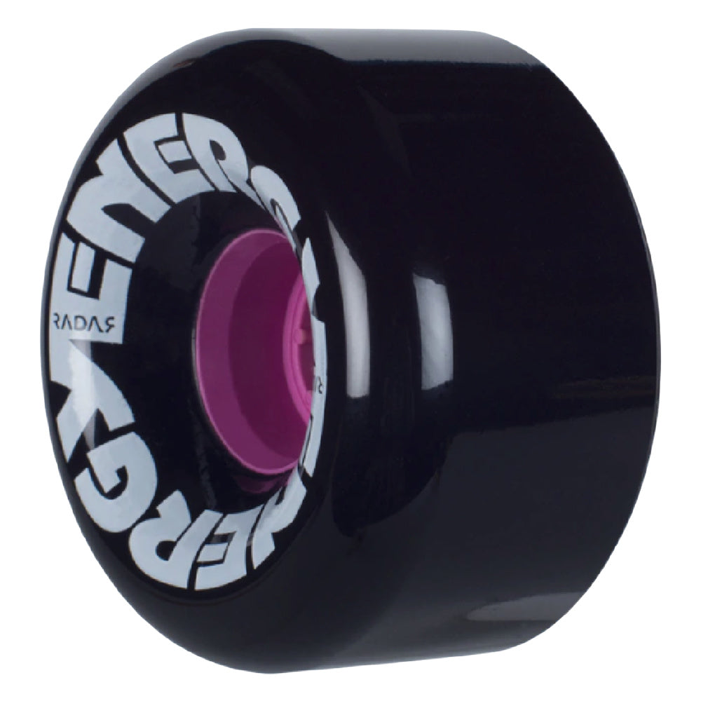 Radar Energy 65mm Quad Wheels - 4 Pack for Smooth and Fast Roller Skating, Skateboarding, and Longboarding