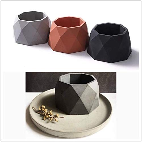 Premium Silicone Flower Pot Mold for DIY Concrete Planters, Succulent Vases, Gypsum Cement & Clay Crafts – Perfect for Candle Holders, Home Decor & Garden Projects