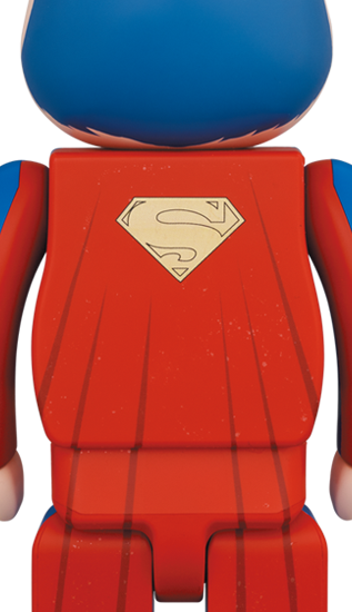 MEDICOM TOY BE@RBRICK Superman (Batman: Hush Version) 1000% Bearbrick Collectible Figure - Perfect for DC Comics Fans, Home Decor & Gift for Collectors