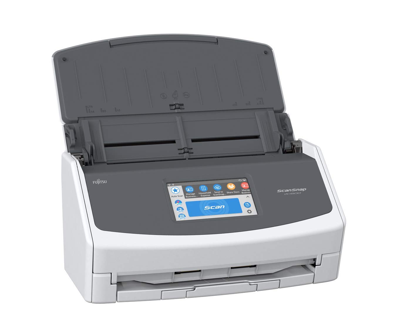 Fujitsu ScanSnap iX1500 Color Duplex Document Scanner with Touch Screen - Fast Scanning for Mac & PC (2018 Renewed Model) | Perfect for Home Office, Small Business & Paperless Document Management