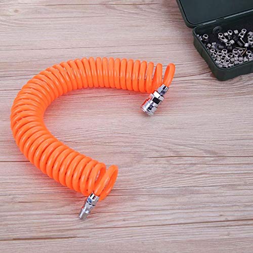 1PC Polyurethane PU Air Compressor Hose Tube - 6M/19.7FT High Pressure Flexible Air Hose for Air Tools, Pumps, Spray Guns - Ideal for Automotive, Industrial & DIY Projects