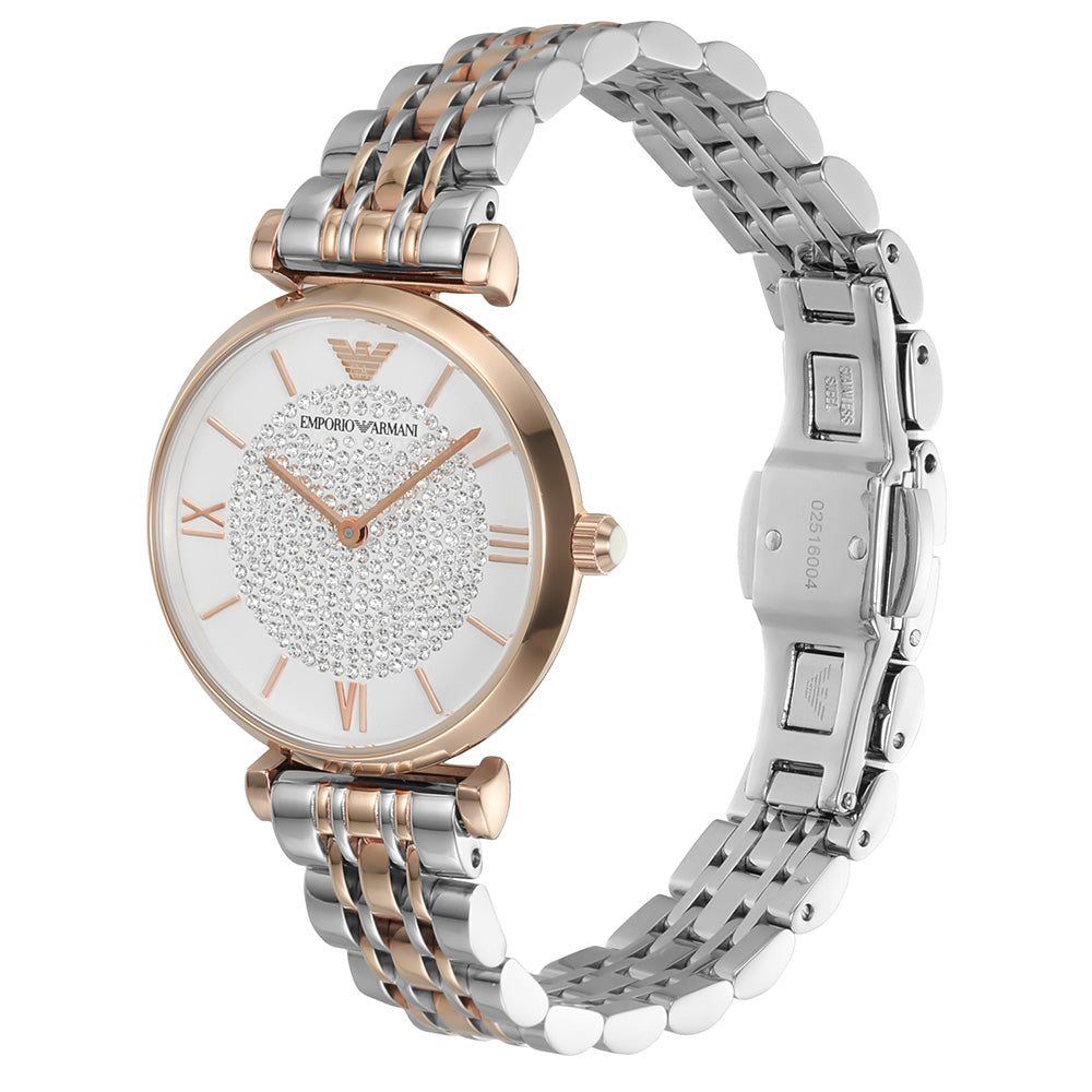 Emporio Armani AR1926 Men's Watch - Luxury Stainless Steel Chronograph for Business & Formal Occasions