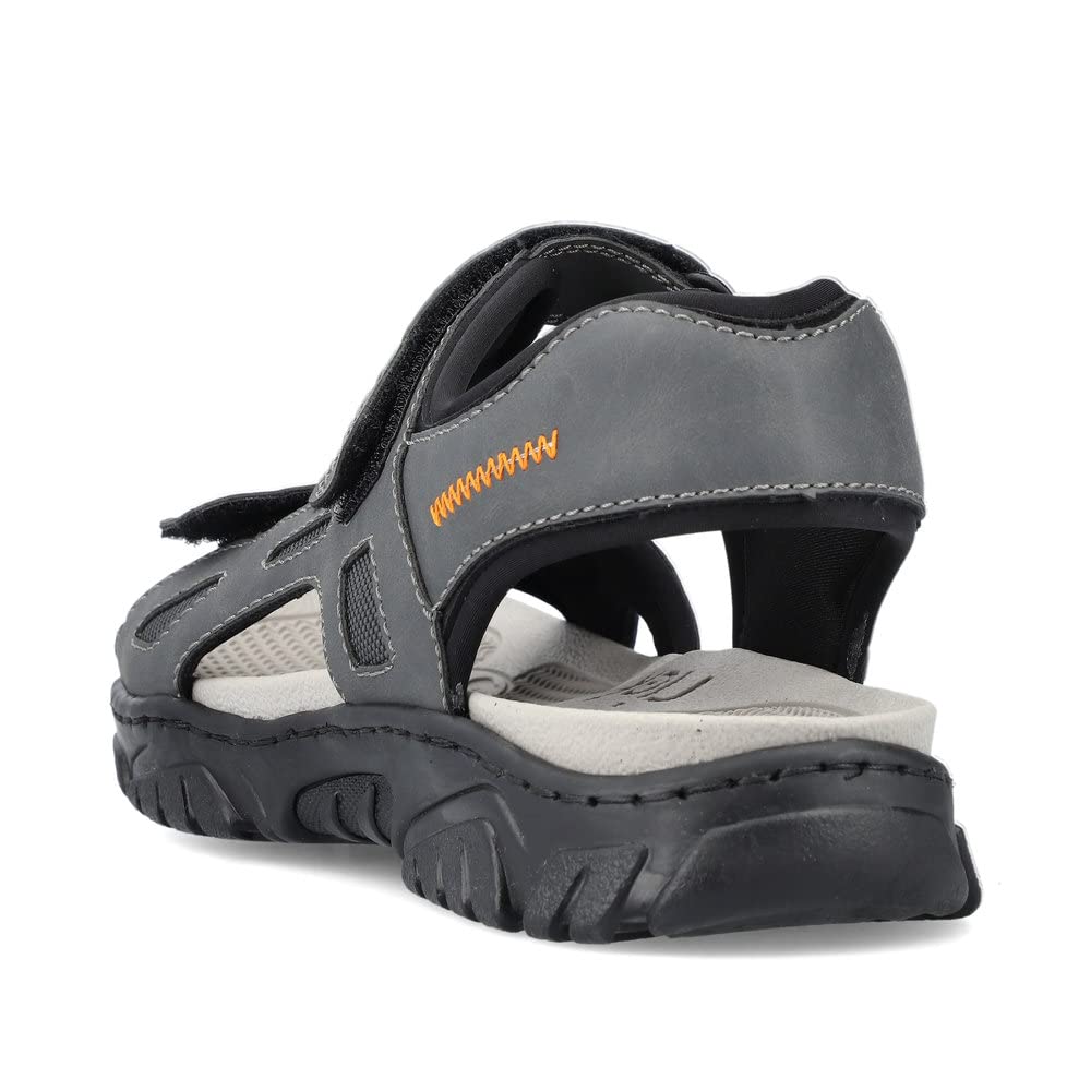 Rieker Men's Comfortable Sandals 22761 - Breathable & Lightweight Summer Footwear for Walking, Travel & Outdoor Activities