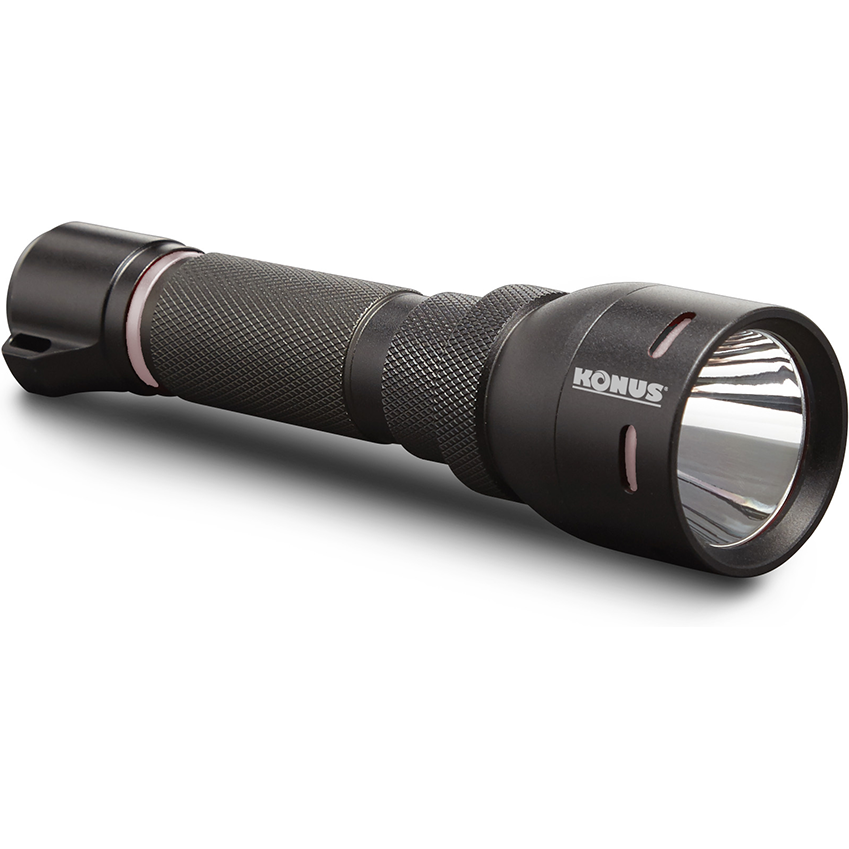 Konuslight RC8 1000 Lumen Rechargeable Flashlight with Remote Control - Bright LED Tactical Light for Camping, Hiking & Emergency Use