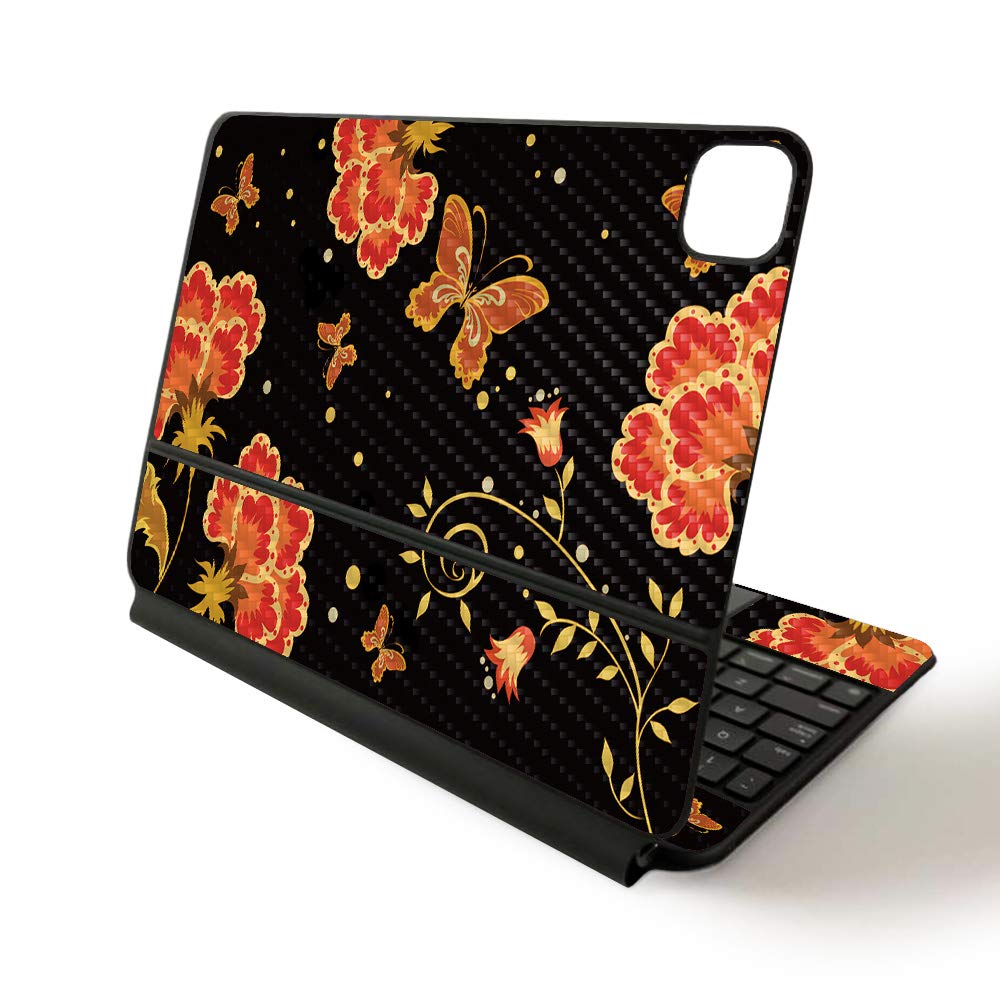 MightySkins Protective Vinyl Decal Wrap Cover for Apple Magic Keyboard iPad Pro 11-inch (2020) - Sushi Design | Durable, Scratch-Resistant Skin | Perfect for Work, Travel & Personalization