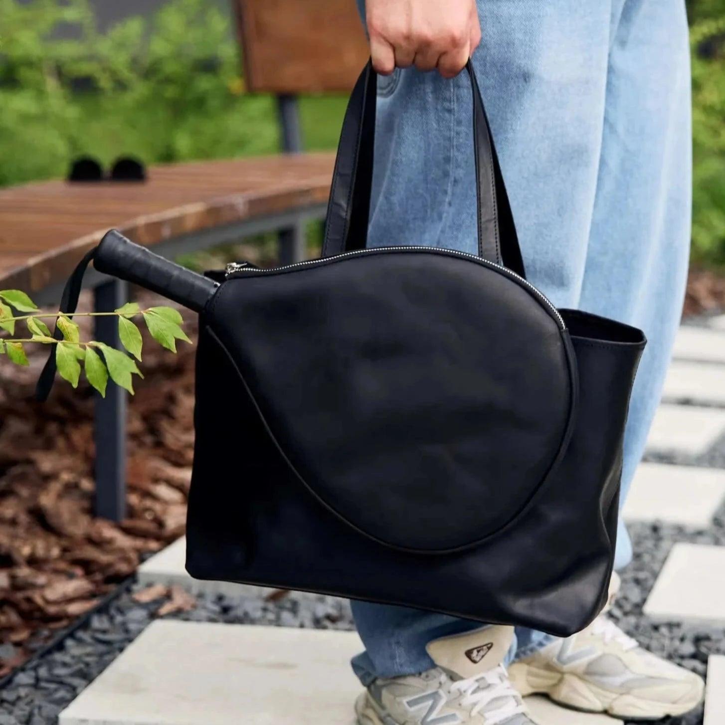 Premium Paddle Bag with Racket Holder - Waterproof Tennis & Pickleball Paddle Case for Storage & Travel - Perfect for Court, Gym & Outdoor Sports