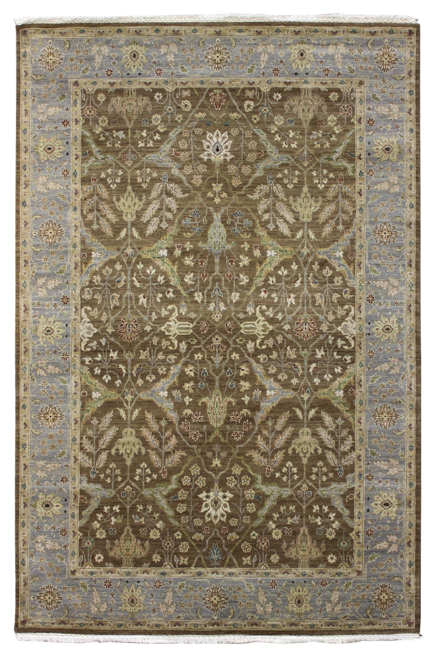 Handwoven Arabesque Traditional Rug - Authentic Persian Design, J62175 - Perfect for Living Room, Bedroom & Home Decor