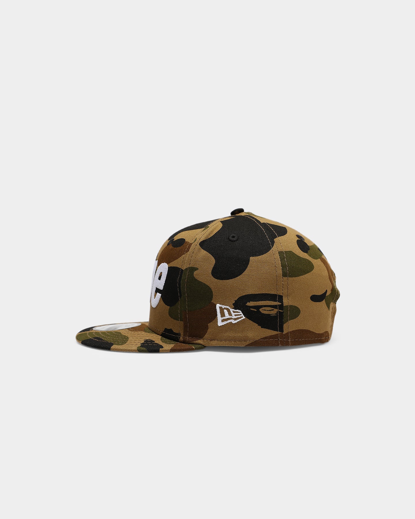 Bape X New Era 1st Camo 9FIFTY Snapback Hat - Green Camouflage Baseball Cap for Men & Women | Streetwear Fashion & Hip Hop Style Accessory