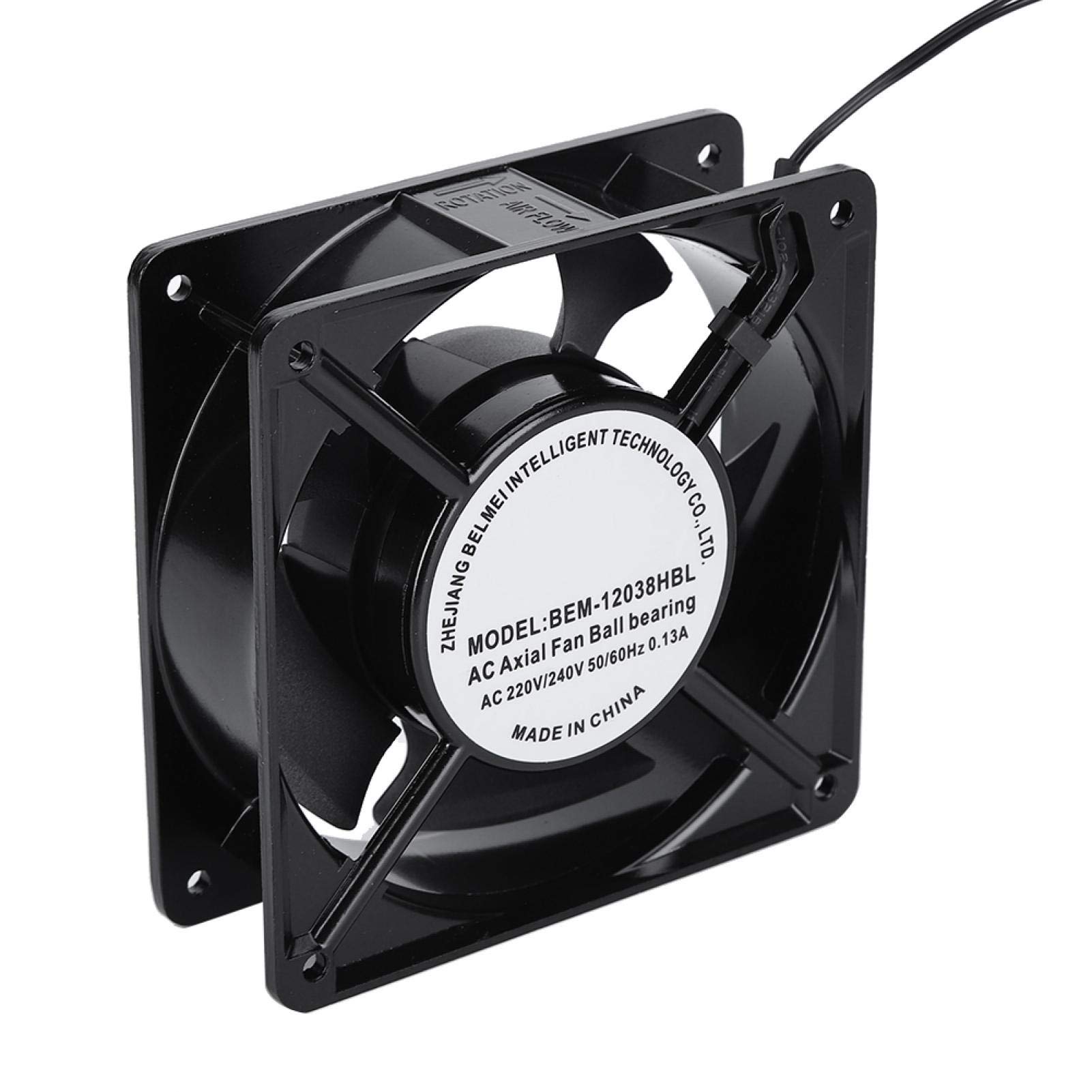High-Performance DC Axial Cooling Fan for Welding Machines & Inverters - Electric Cabinet Ventilation Fan for Industrial Equipment & Power Tools (Perfect for Workshop, Factory & DIY Projects)