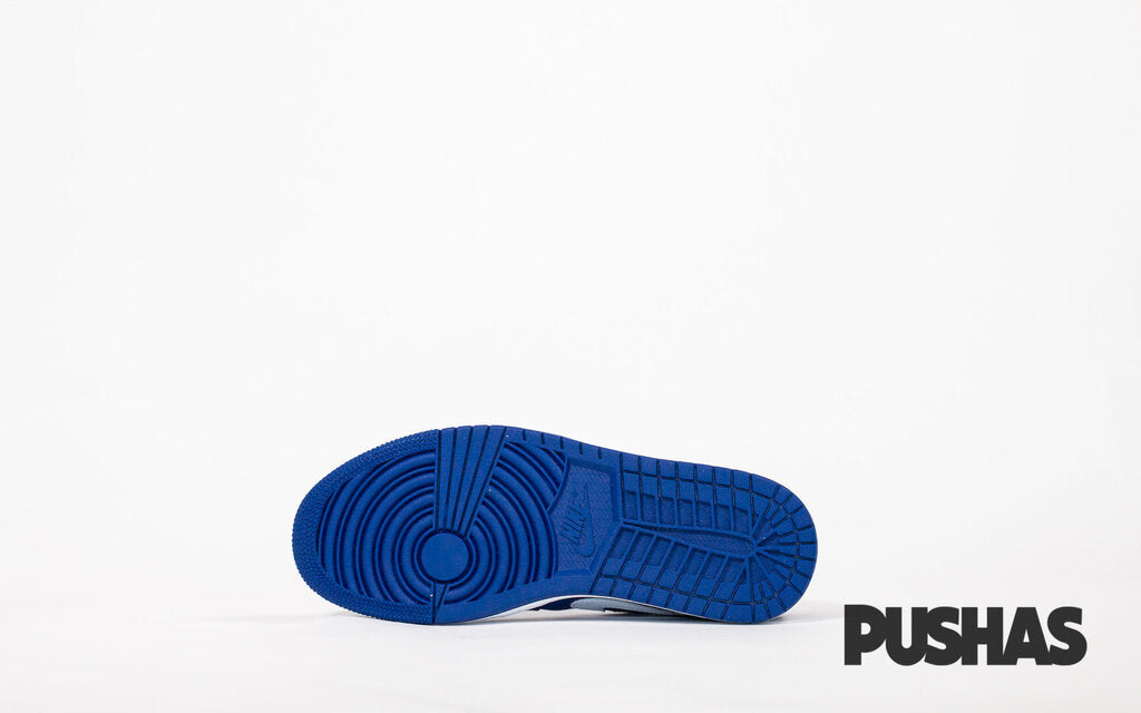 Air Jordan 1 Low 'Deep Royal' Women's Sneakers - Royal Blue & White Basketball Shoes for Casual Wear & Street Style