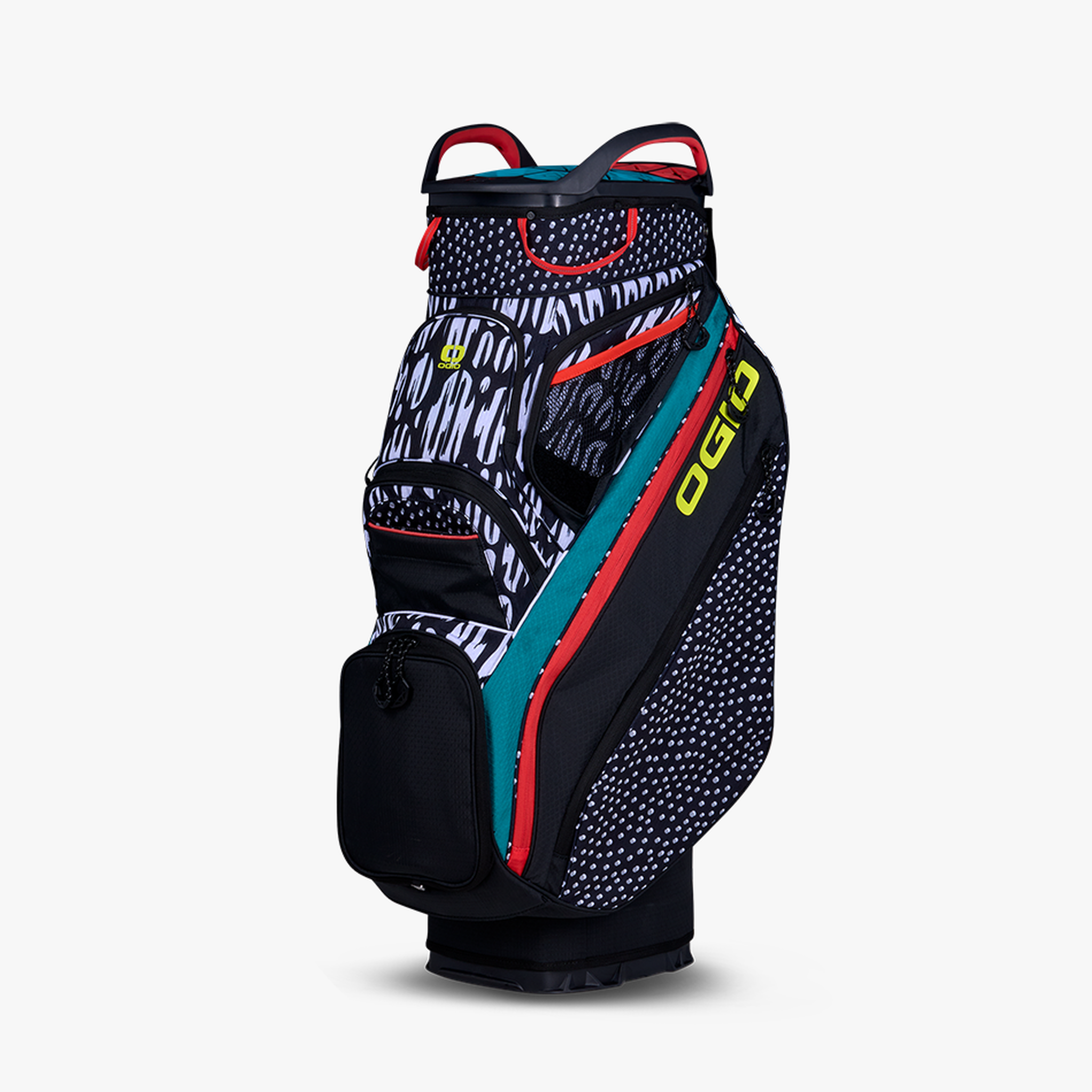 Ogio 2025 Silencer Cart Bag - Premium Golf Cart Bag with Noise Reduction Technology | Perfect for Golfers, Tournaments & Course Play