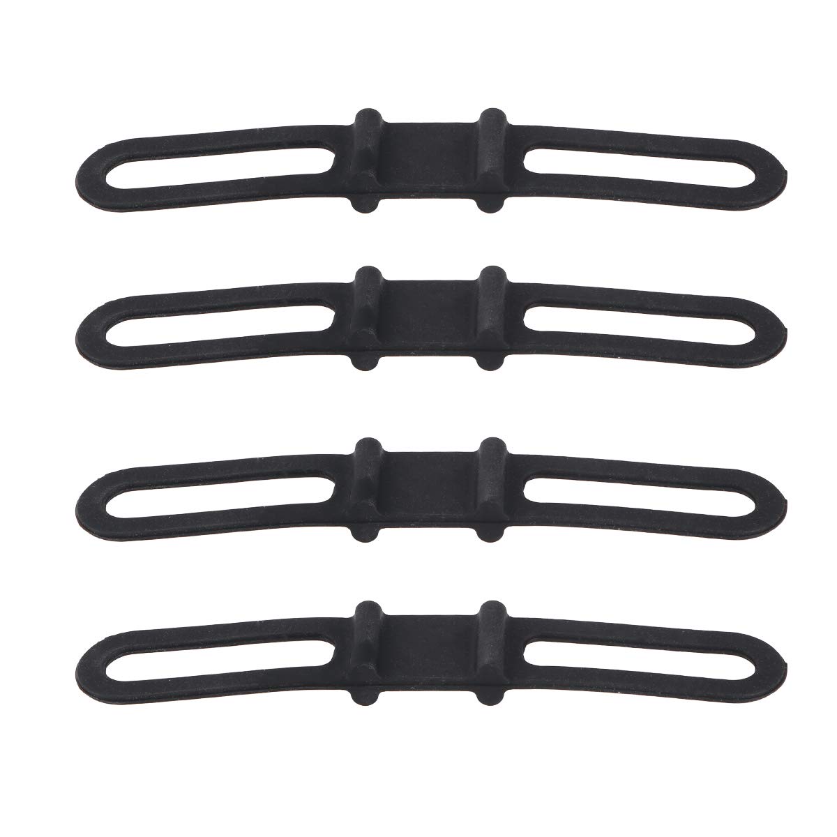 LIOOBO 5-Piece Bike Tire Repair Kit with Silicone Bandages - Universal Road, Mountain & Folding Bike Accessories - Durable Elastic Holder for Cycling Essentials - Perfect for On-the-Go Repairs & Emergency Bike Maintenance