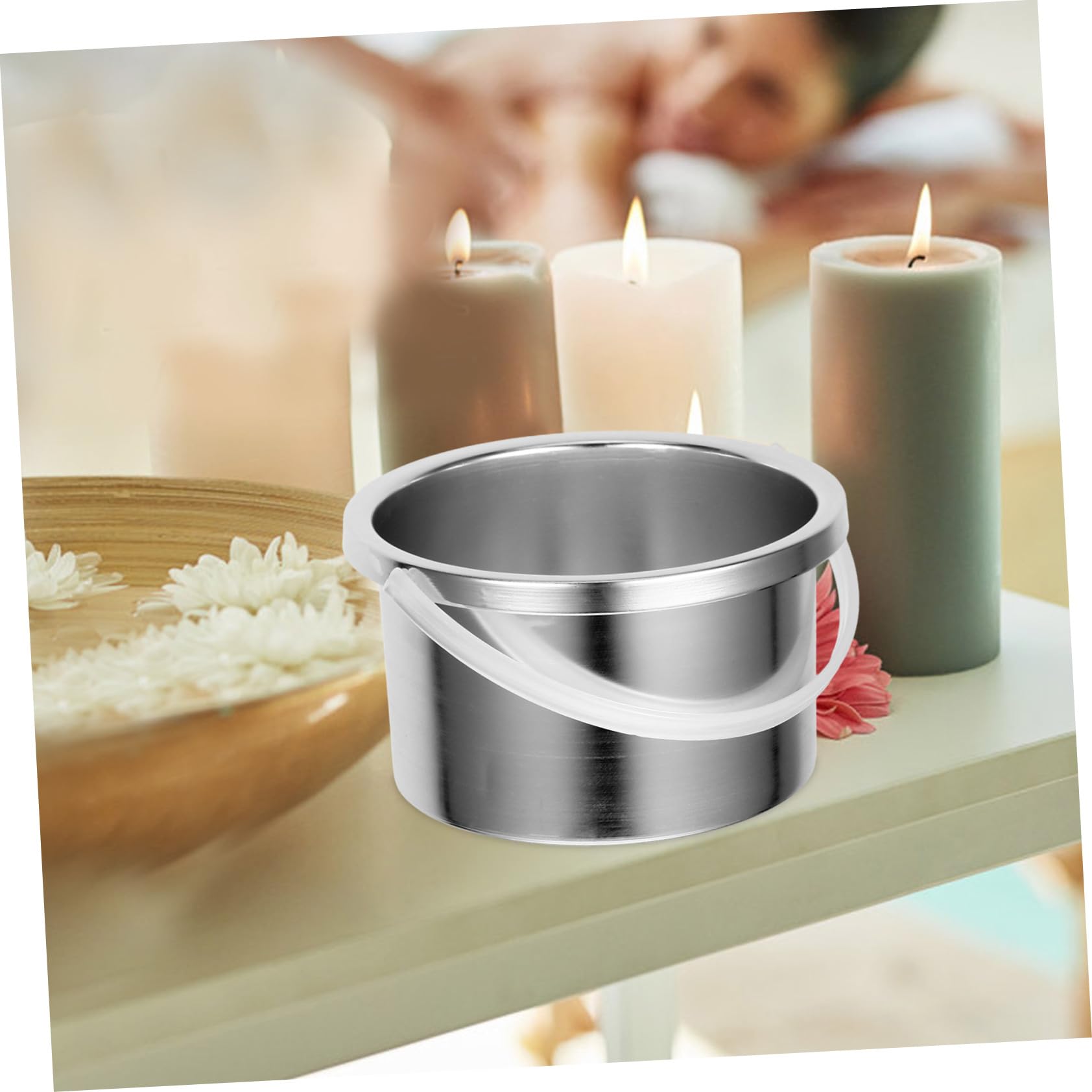 NOLITOY Aluminum Alloy Wax Warmer Inner Pot Replacement - Wax Melting Bowl for Hair Removal, Wax Therapy Machine Accessory - Perfect for Salon, Spa & At-Home Waxing Treatments