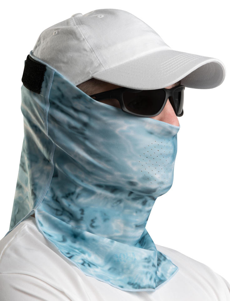 Adjustable Camouflage Face Mask Pro+ UPF 50+ Sun Protection - Breathable Outdoor Hunting & Fishing Gear for Men & Women - Perfect for Hiking, Camping, and Tactical Activities