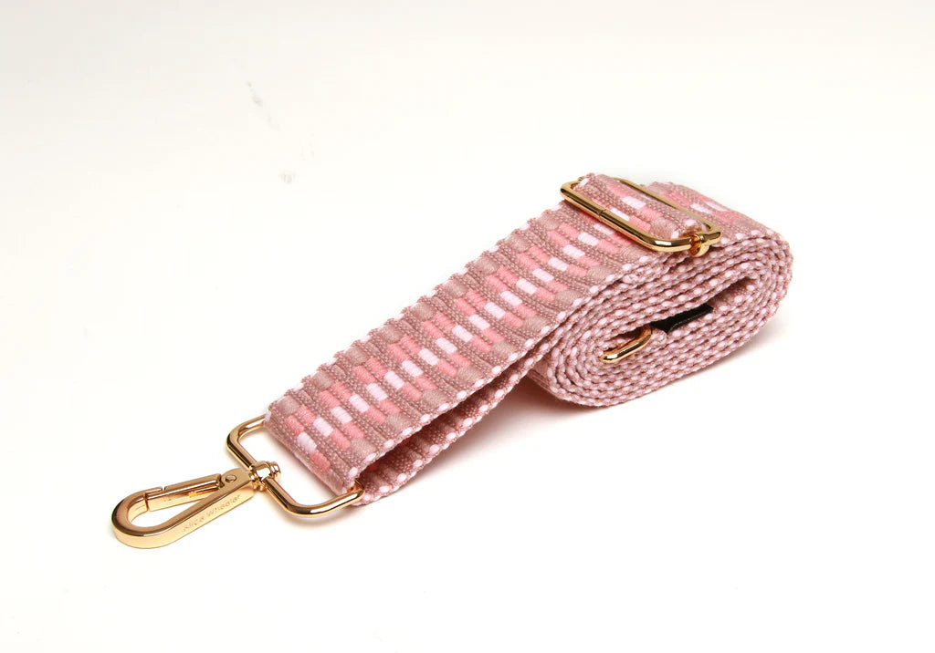 Alice Wheeler Shoulder Strap - Zig Zag Pink Crossbody Bag for Women | Fashionable & Comfortable Everyday Purse for Work, Travel & Shopping