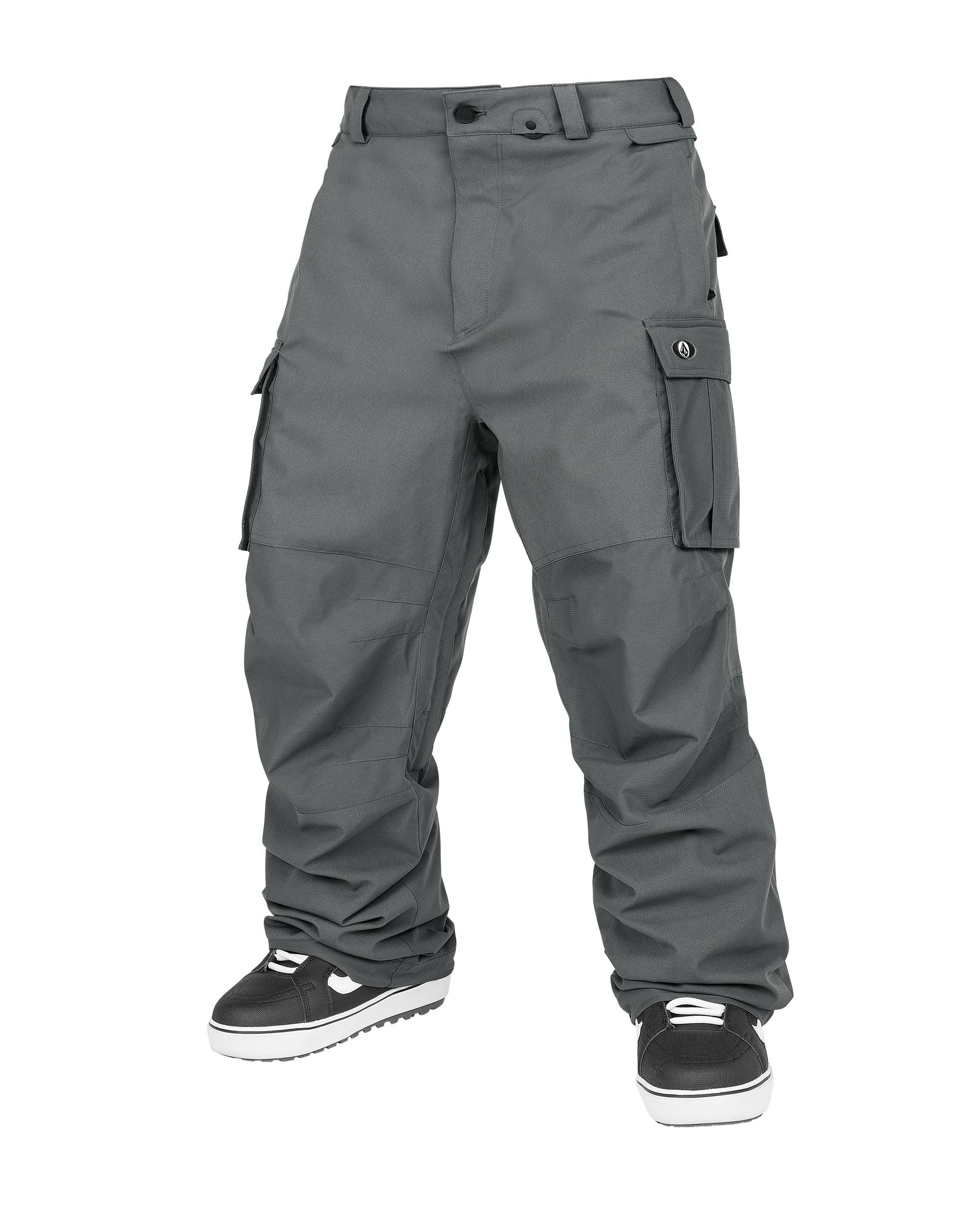 Volcom Men's NWRK Baggy Cargo Snowboard Ski Pants - Waterproof Winter Snow Pants for Skiing, Snowboarding & Outdoor Activities
