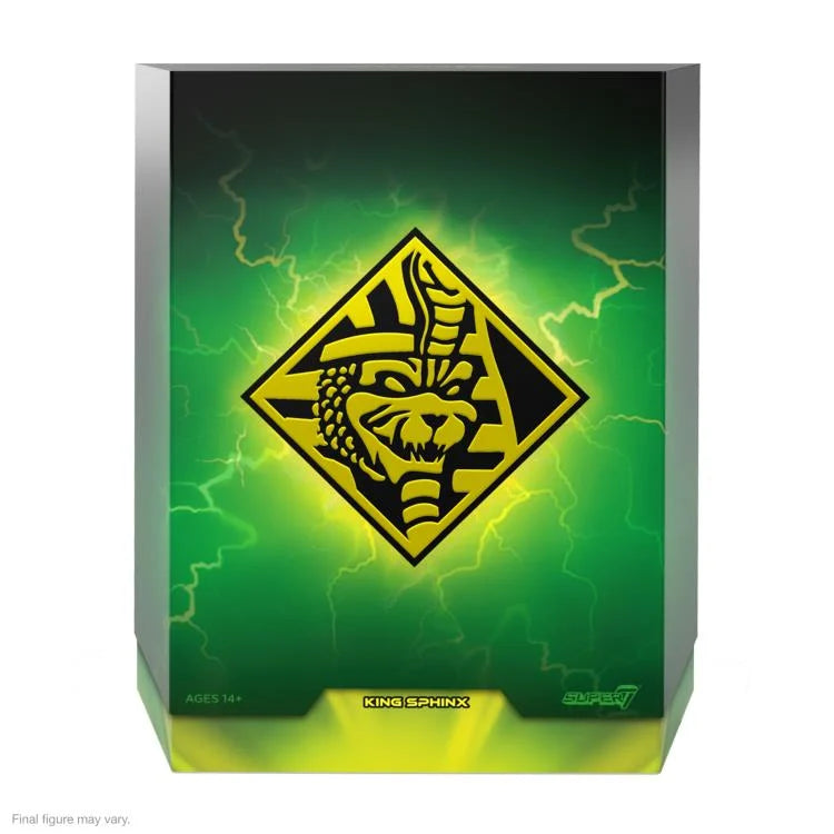 Mighty Morphin Power Rangers ULTIMATES! King Sphinx Action Figure - Collectible Toy for Fans, Display & Play | Perfect for Collectors, Gifts & Power Rangers Themed Decor