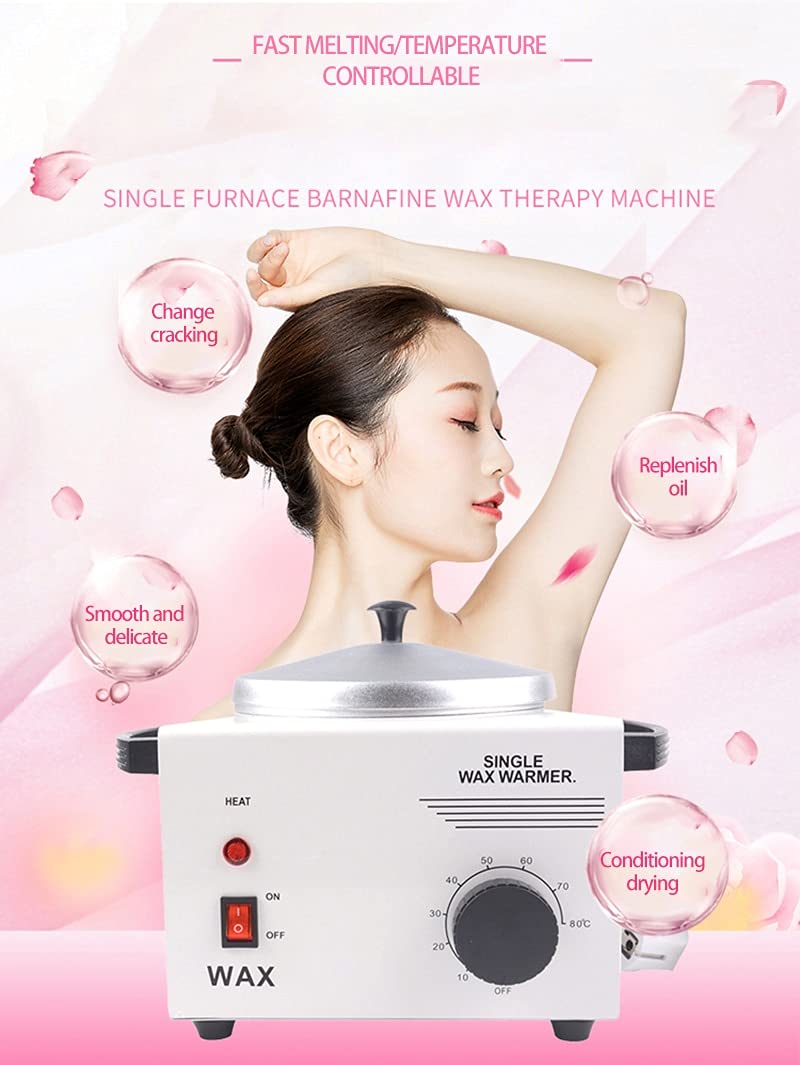 Professional Wax Warmer for Hair Removal - Electric Depilatory Wax Heater for Hands, Feet & Body - Perfect for Home & Salon Spa Use (WAX WARMER)