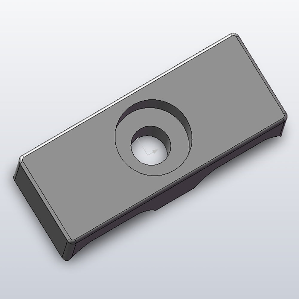 DP12VL 36 Cord Clamping Plate - Secure Cable Management Solution for Home Office, Workshop & Electronics Organization