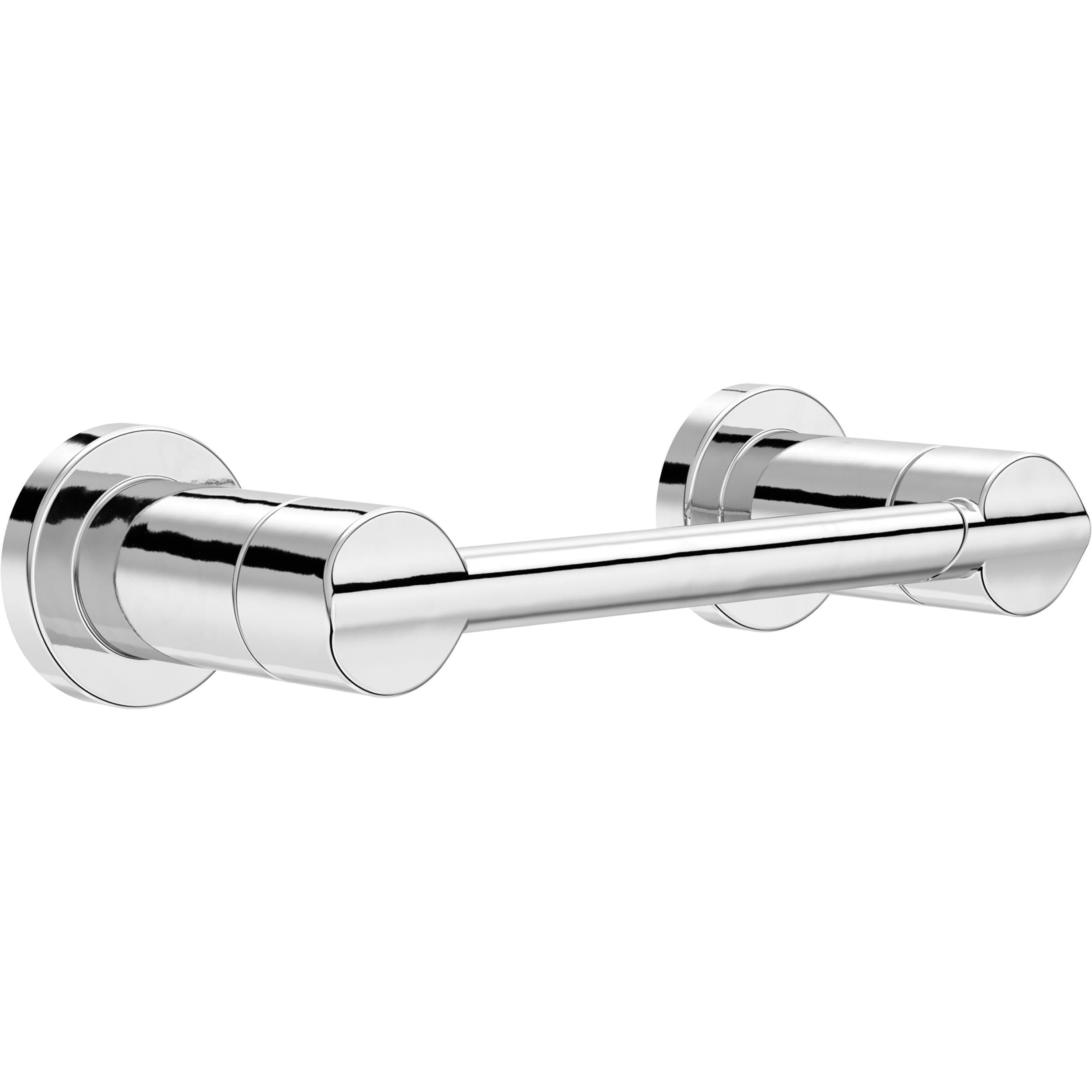 Delta Nicoli 1-Pack Polished Chrome Toilet Paper Holder - Wall Mounted Pivoting Tissue Roll Holder for Bathroom Organization - Durable Bathroom Accessories (Model NIC50-PC) - Perfect for Home, Apartment, and Office Restrooms