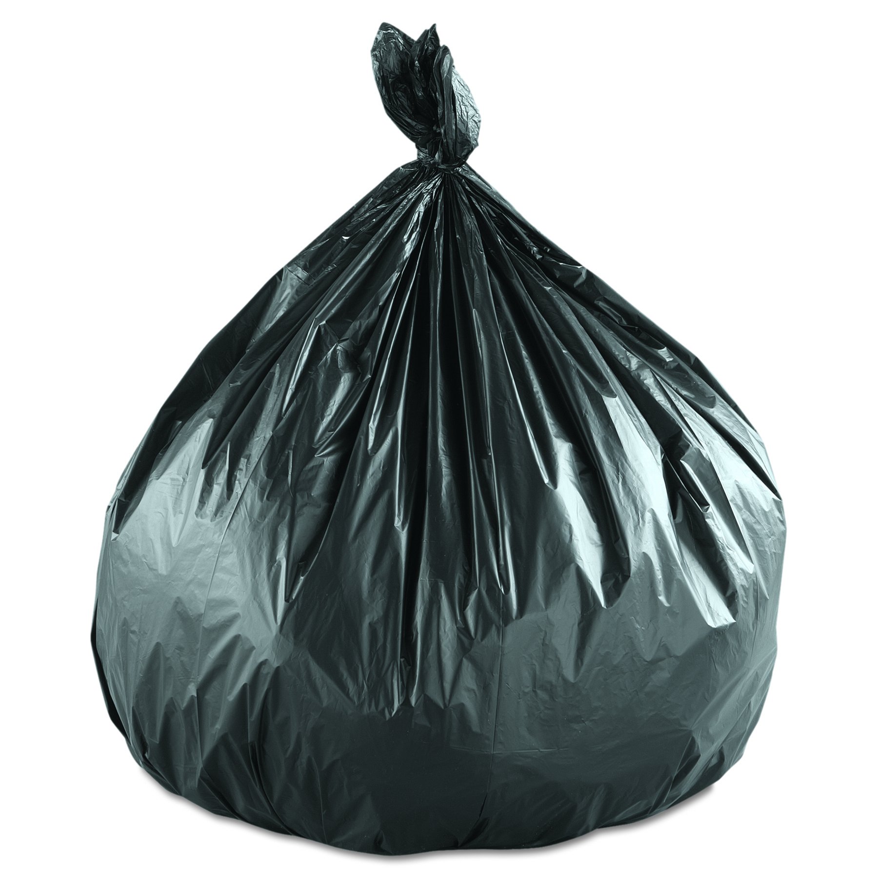 Inteplast Group VALH4348K22 Heavy-Duty HDPE Commercial Trash Bags - 46
