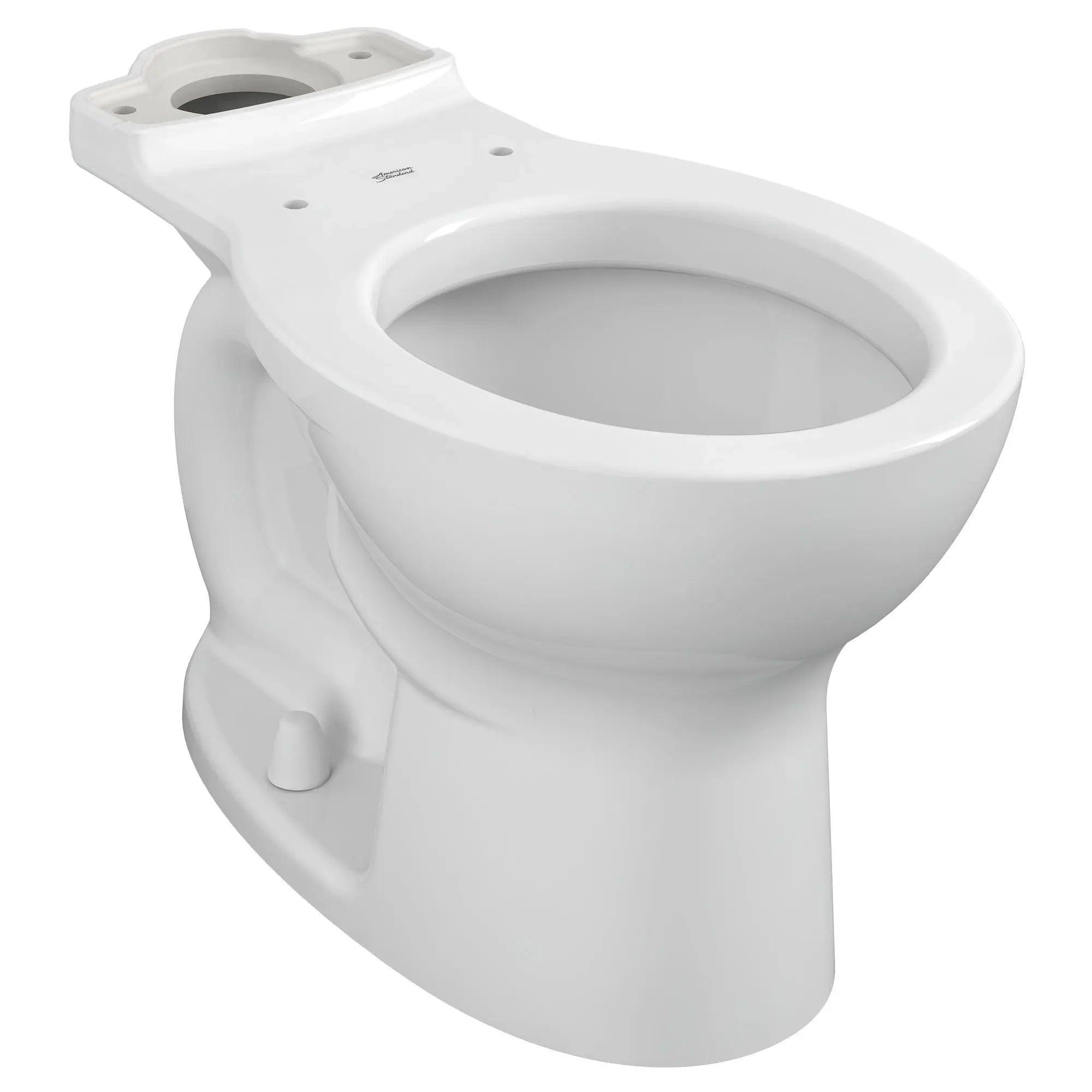 Cadet 3 Round Toilet Bowl - White Porcelain One-Piece Bathroom Toilet for Small Spaces | Perfect for Apartments, Powder Rooms & Compact Bathrooms