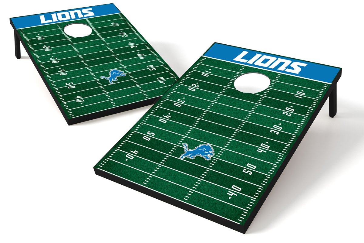 NFL Cornhole Game Set - 2' x 3' Outdoor Bean Bag Toss Boards with Team Logos | Perfect for Tailgating, Backyard Parties & Game Day Fun