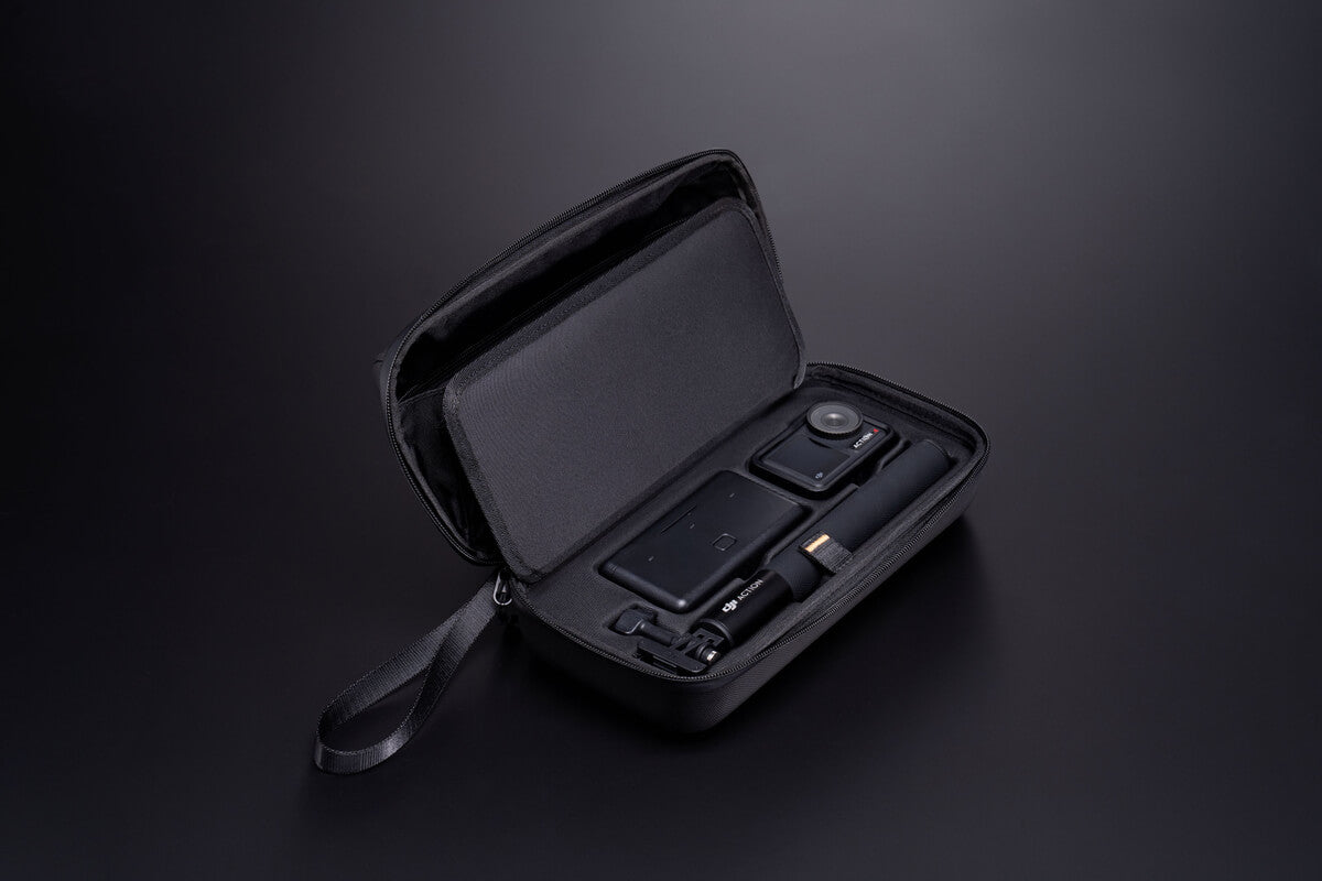 DJI Osmo Action Camera Carrying Case - Waterproof Protective Pouch for DJI Osmo Action 3/4 - Compact Travel Storage Bag for Hiking, Cycling & Outdoor Adventures