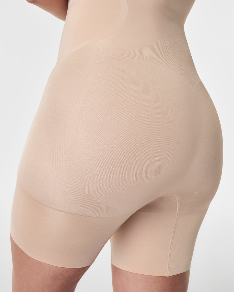 SPANX Sculpt™ OnCore Open Bust Mid Thigh Bodysuit - Shapewear for Women | Slimming Bodysuit for Tummy Control & Smoothing | Perfect Under Dresses for Work & Evening Out