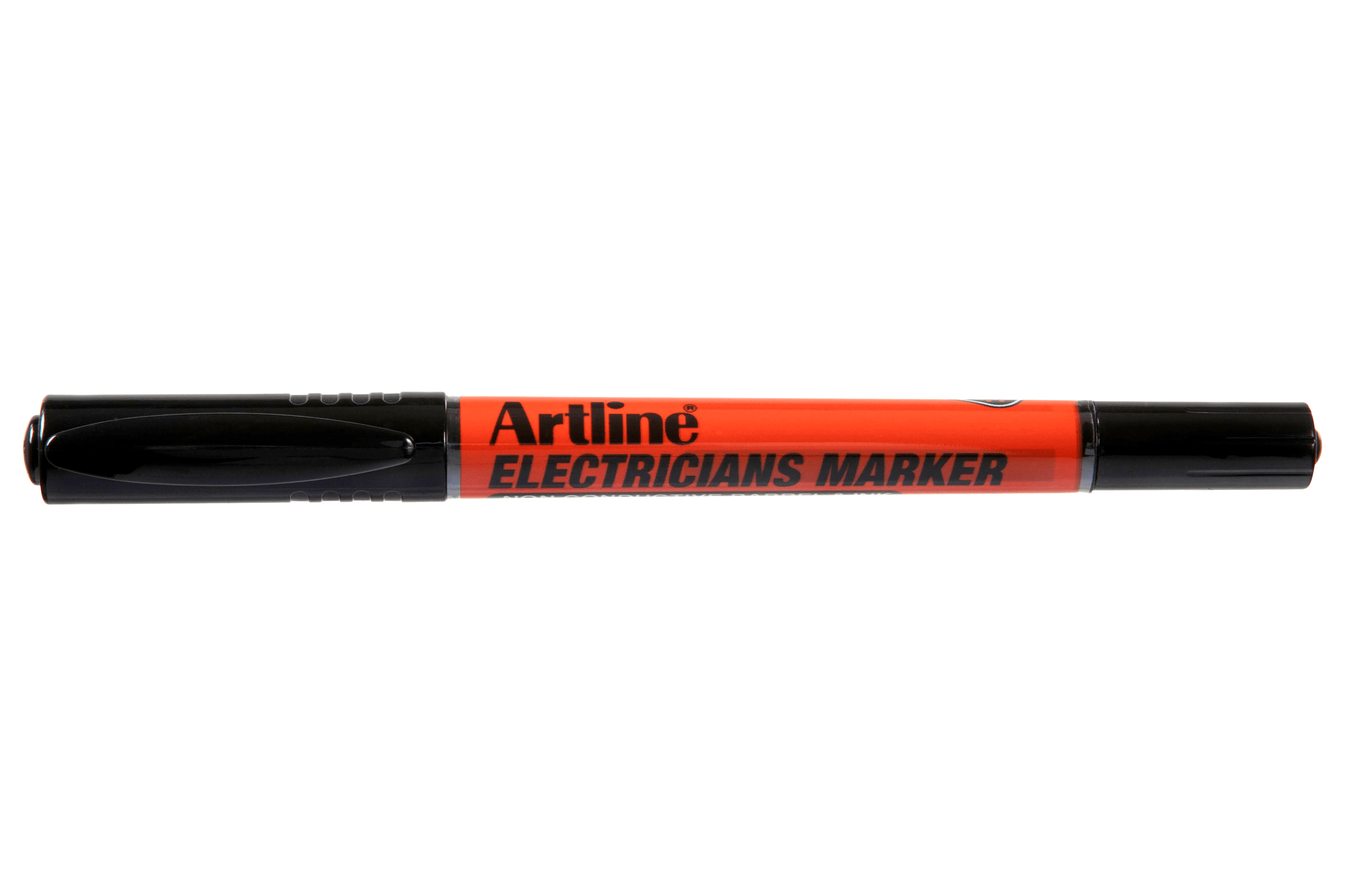 Artline Electricians Permanent Marker Bullet Tip Black - 12 Pack for Electrical Wiring, Labeling & Industrial Marking