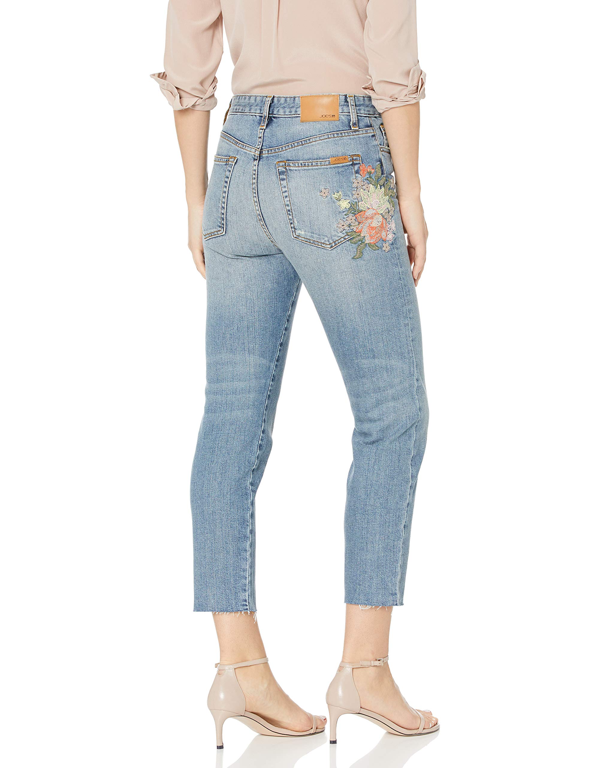 Joe's Jeans Women's Debbie Boyfriend Ankle Jeans | Distressed Maize Wash | Casual Everyday Wear for Women | Perfect for Weekend Outings & Date Nights
