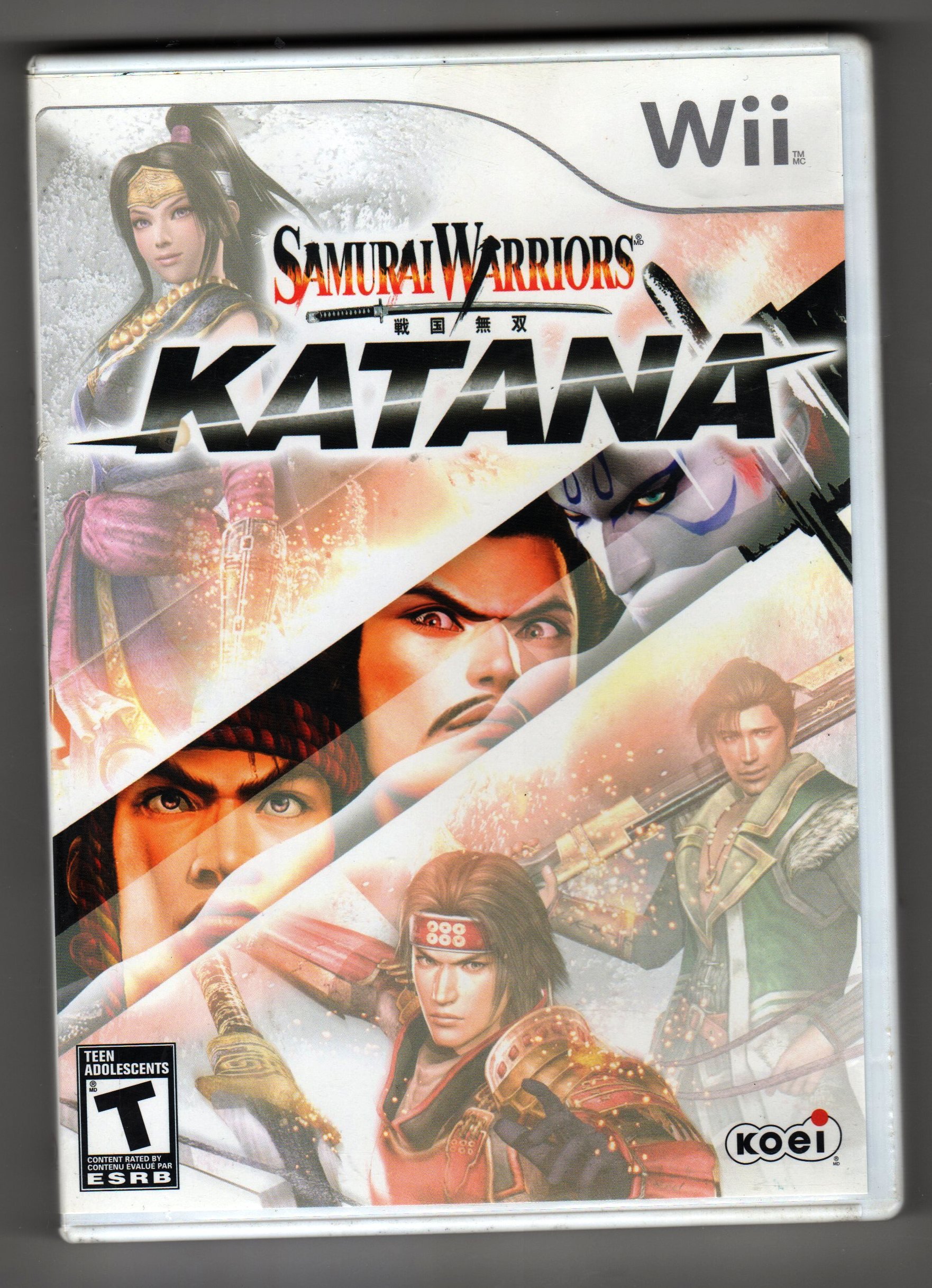 Samurai Warriors: Katana - Action Game for Nintendo Wii | Historical Japanese Sword Fighting Adventure for Family Game Night