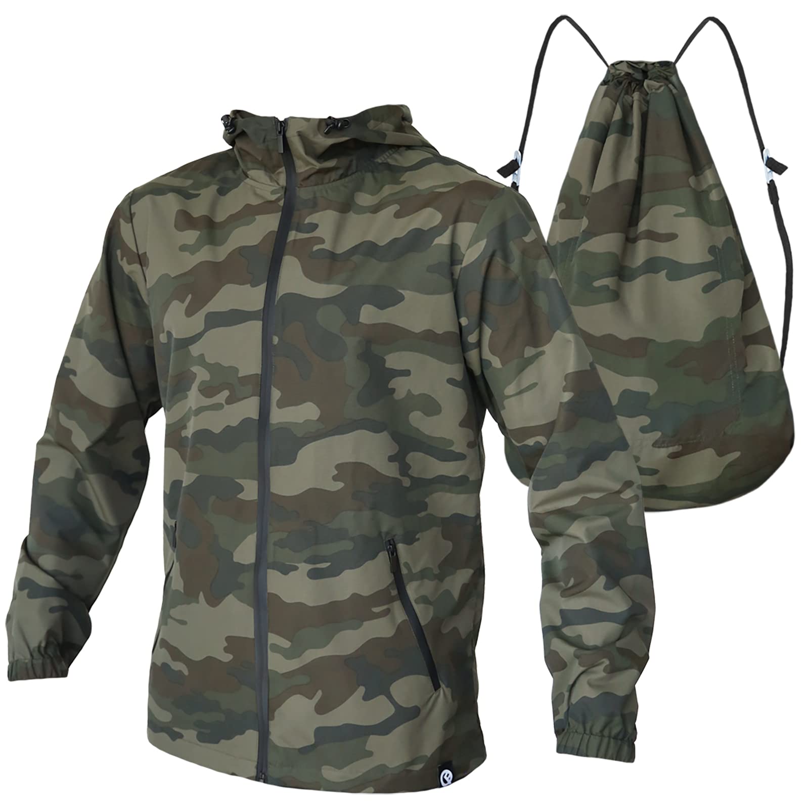 Quikflip 2-in-1 Reversible Backpack Jacket - Unisex Waterproof Rain Jacket 2.0 (As Seen on Shark Tank) - Perfect for Hiking, Travel & Outdoor Adventures