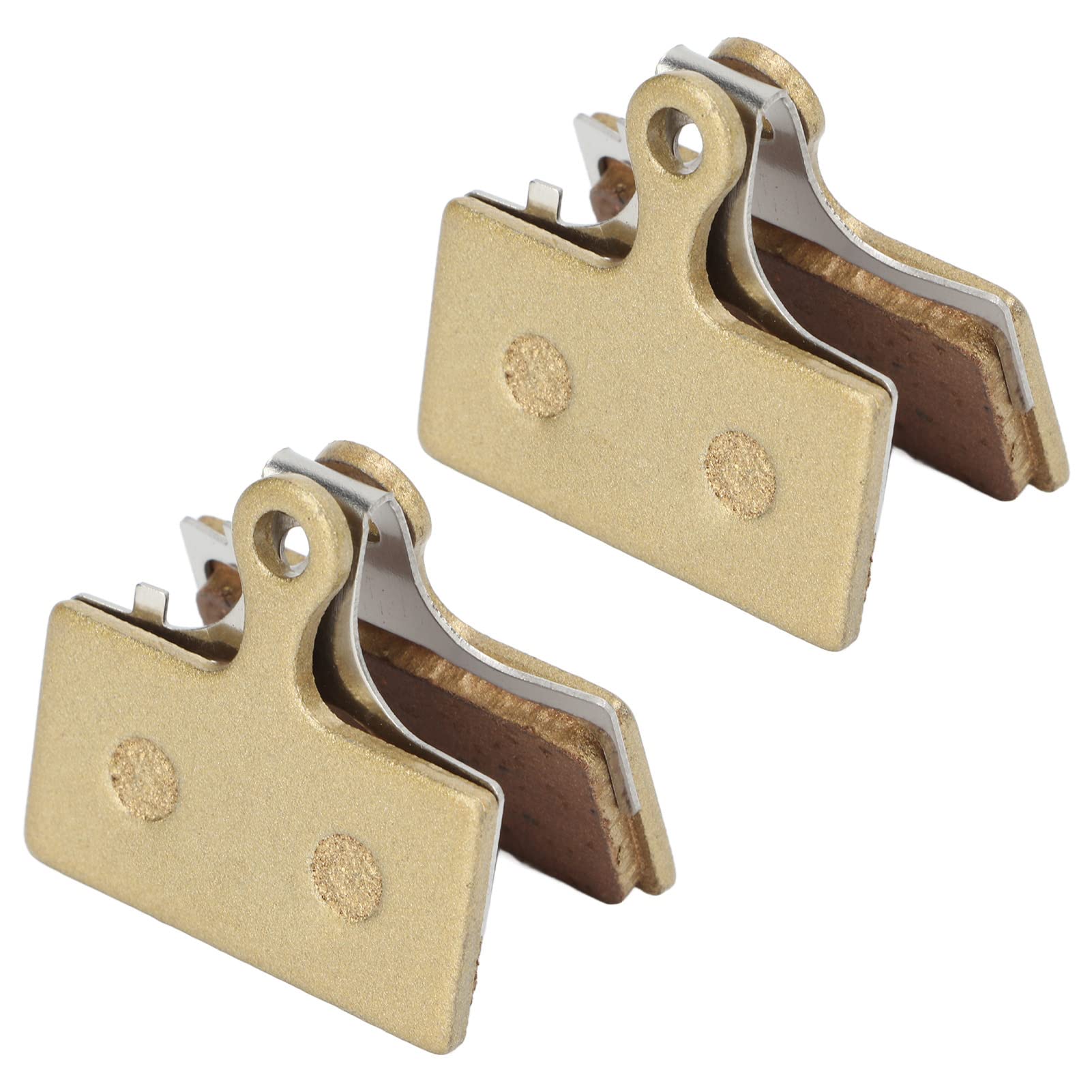 Shanrya High-Performance Metal Brake Pads - 2PCS Wear-Resistant, Low-Noise, Heat-Resistant Brake Pads for Cars, Trucks & SUVs - Perfect for City Driving, Highway Commuting & Heavy-Duty Use