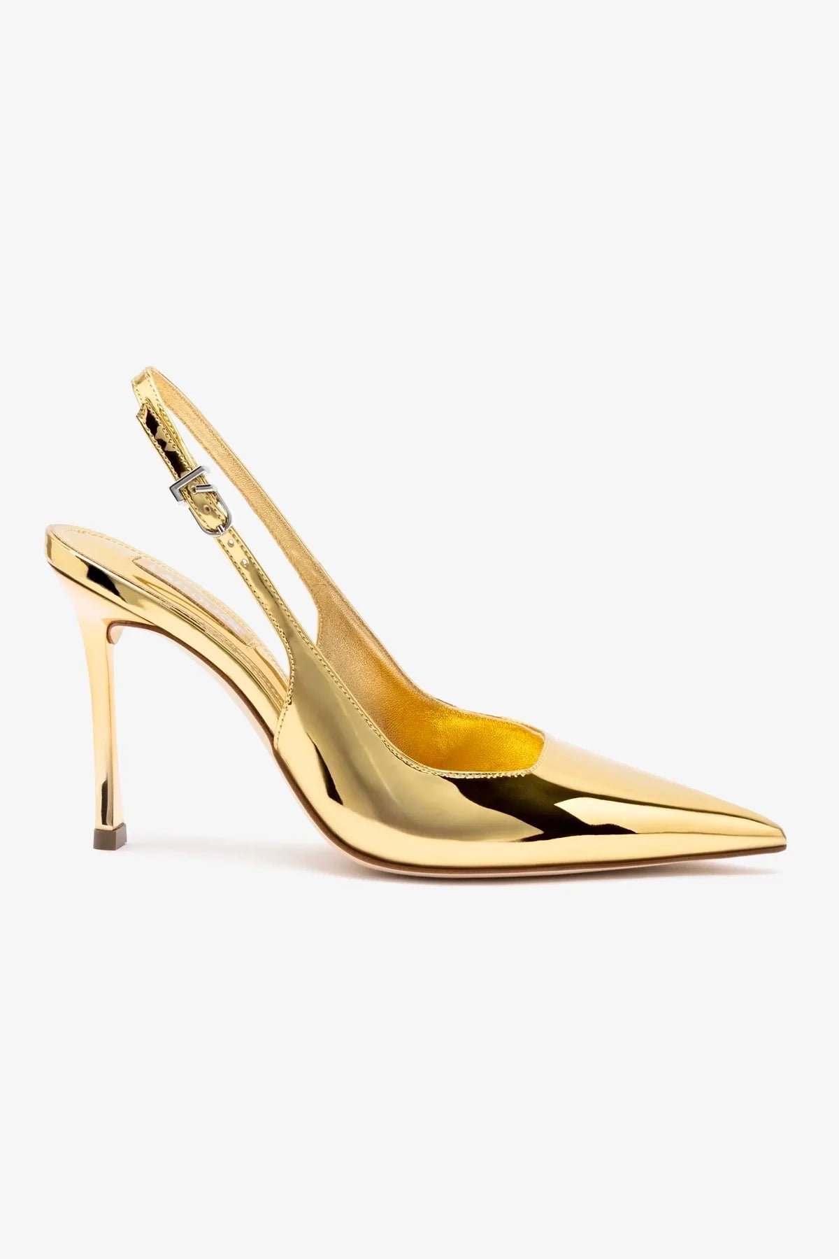 Kaitlan Gold Specchio Pump - Elegant High Heel Shoes for Women | Perfect for Weddings, Parties & Evening Events