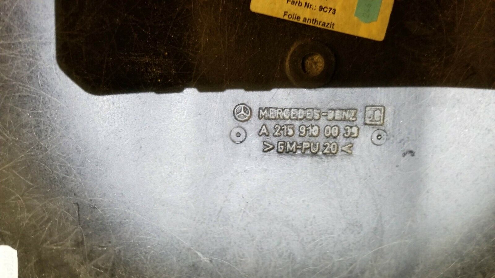2003-2006 Mercedes CL500 CL55 CL600 Genuine OEM Right Front Passenger Seat Cover - Perfect Replacement for Worn or Damaged Car Interiors